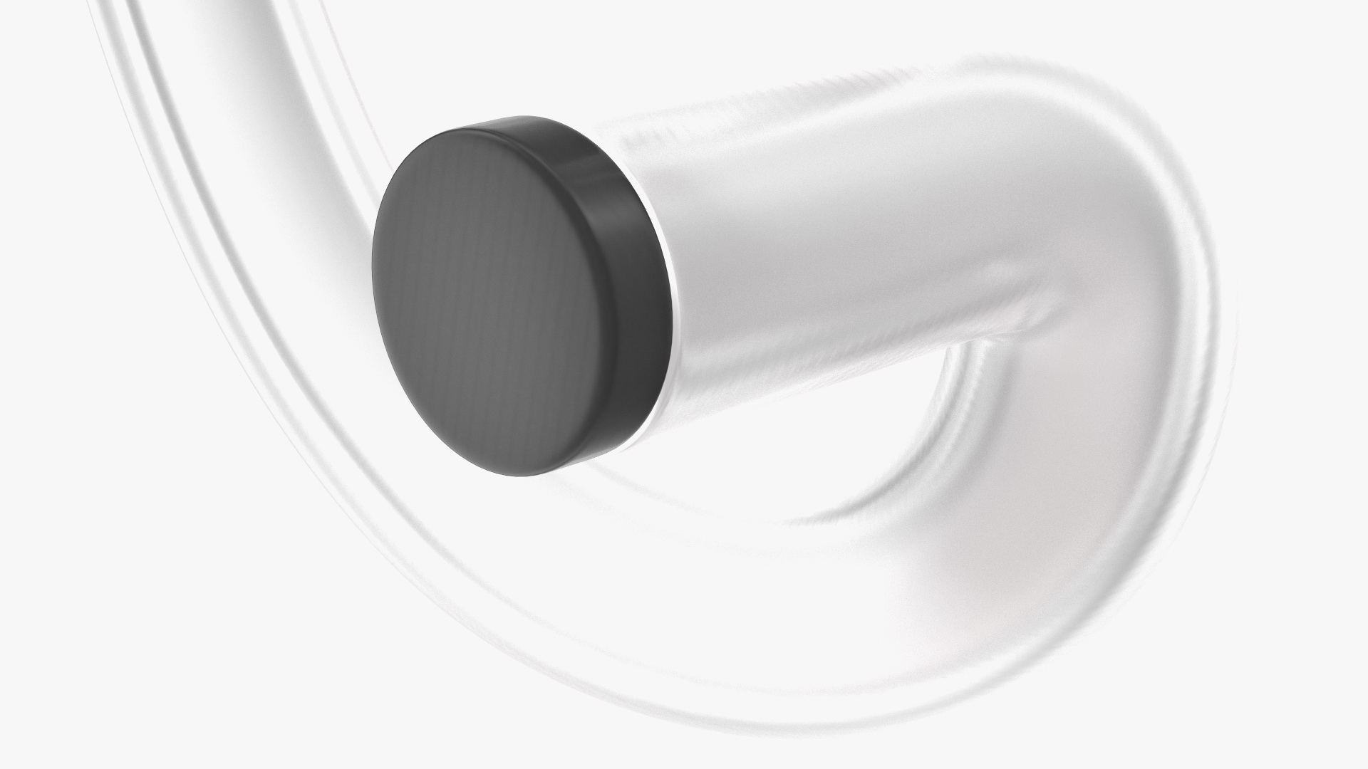 Neon Tube Light Number 9 3D model