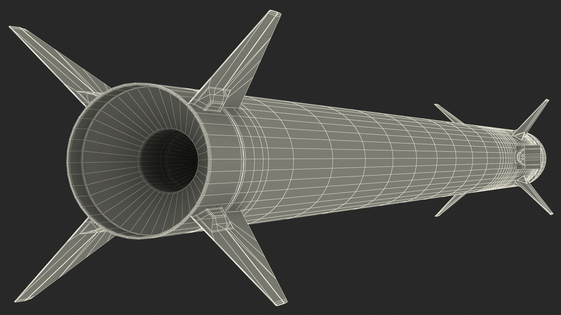 Tamir Interceptor Rocket 3D model