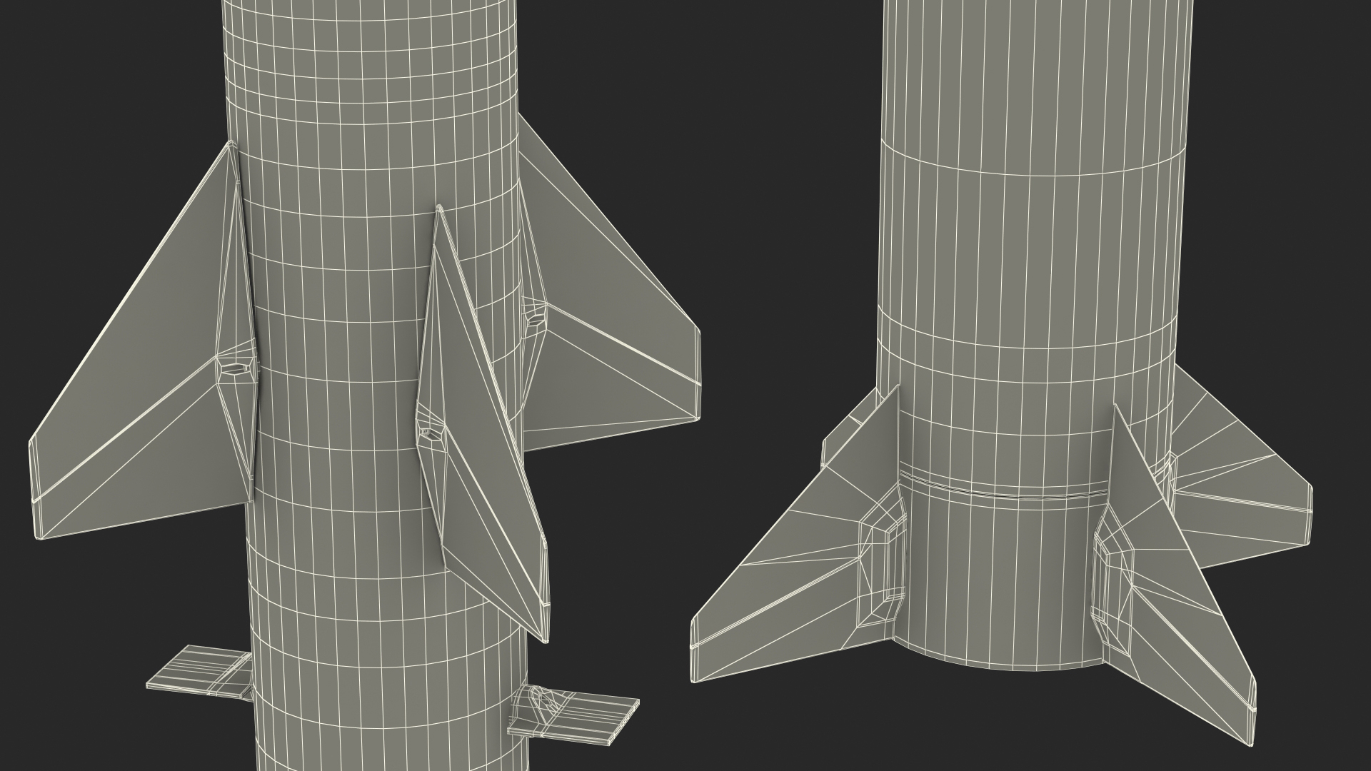 Tamir Interceptor Rocket 3D model