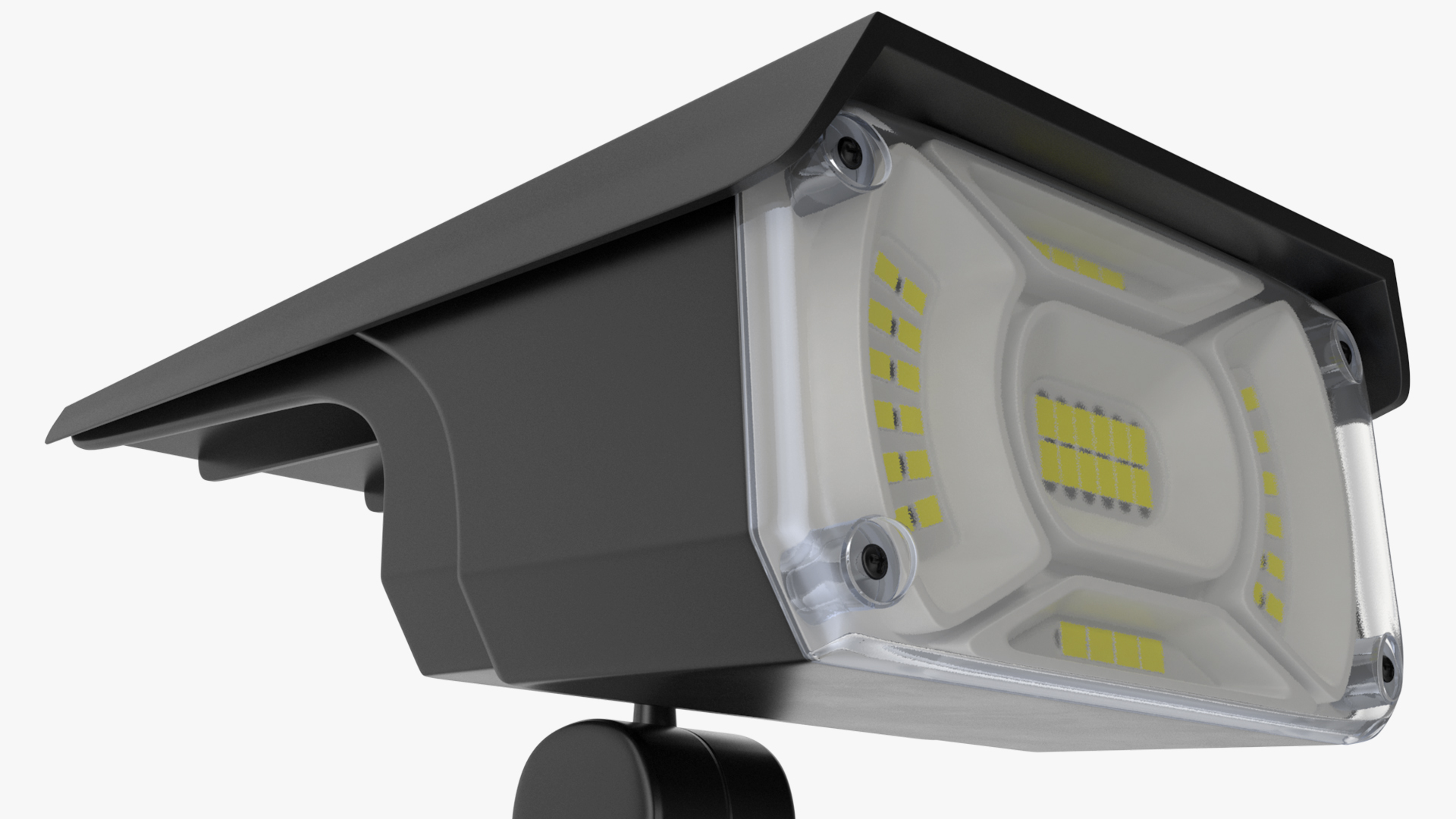 3D Solar Spotlight Outdoor model