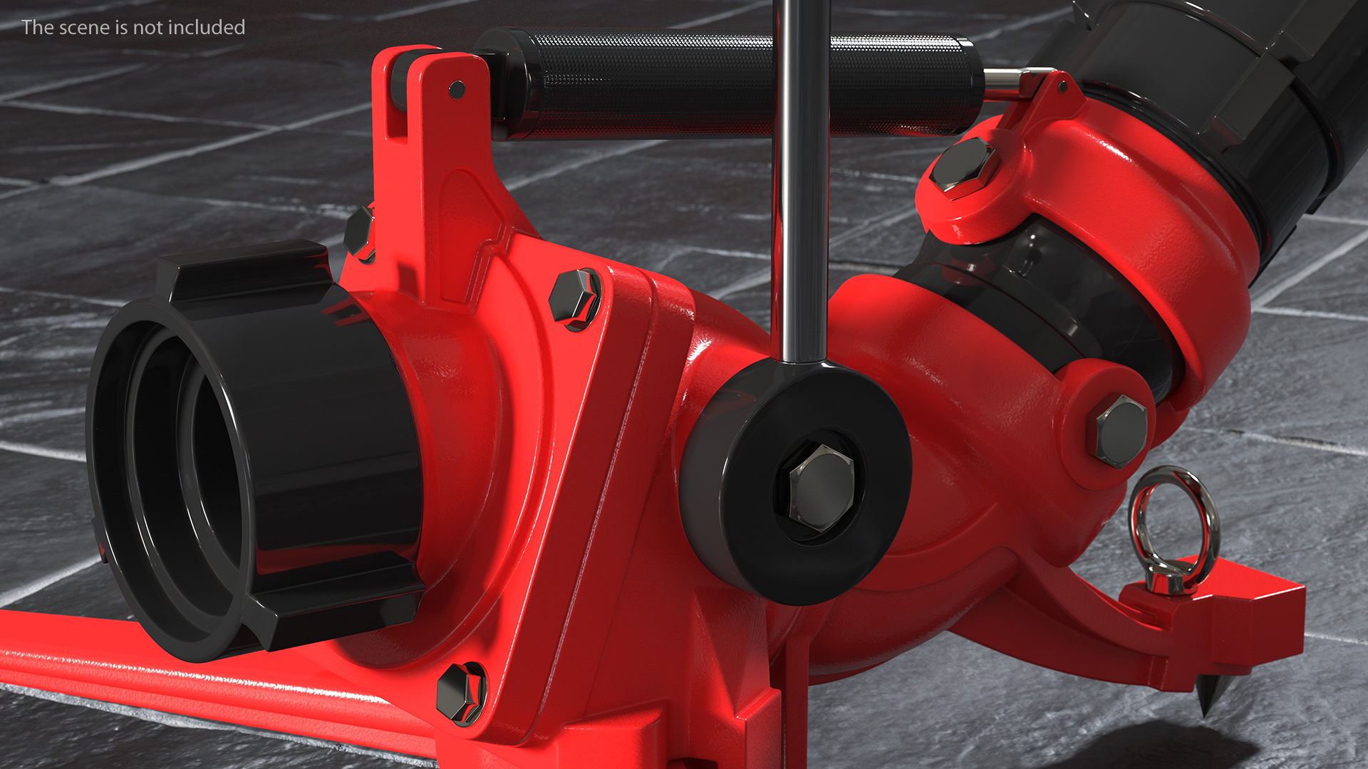 Rosenbauer RB 6 Fire Portable Monitor 3D