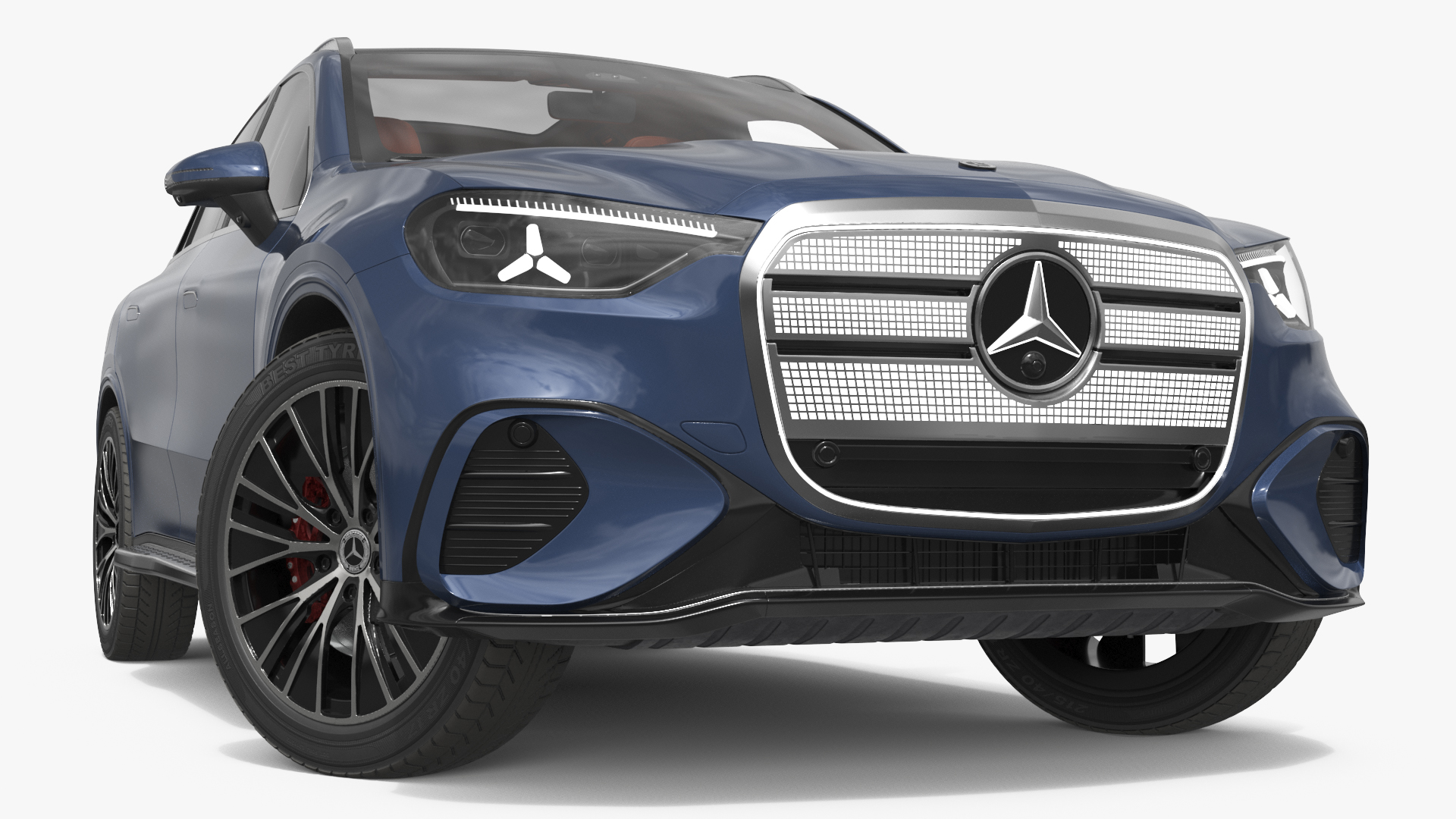 2027 Mercedes-Benz GLC EV SUV Rigged