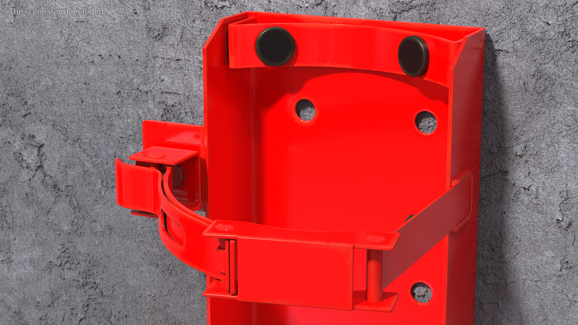 3D Small Size Mount for Fire Extinguisher model