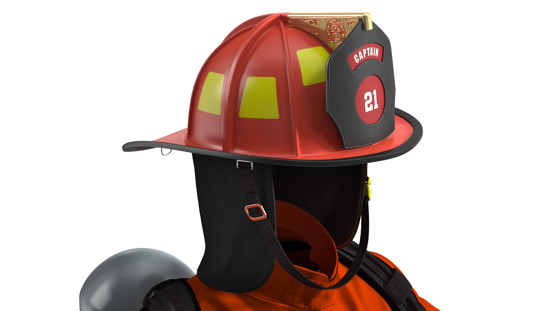 3D Fire and Rescue Service Uniform