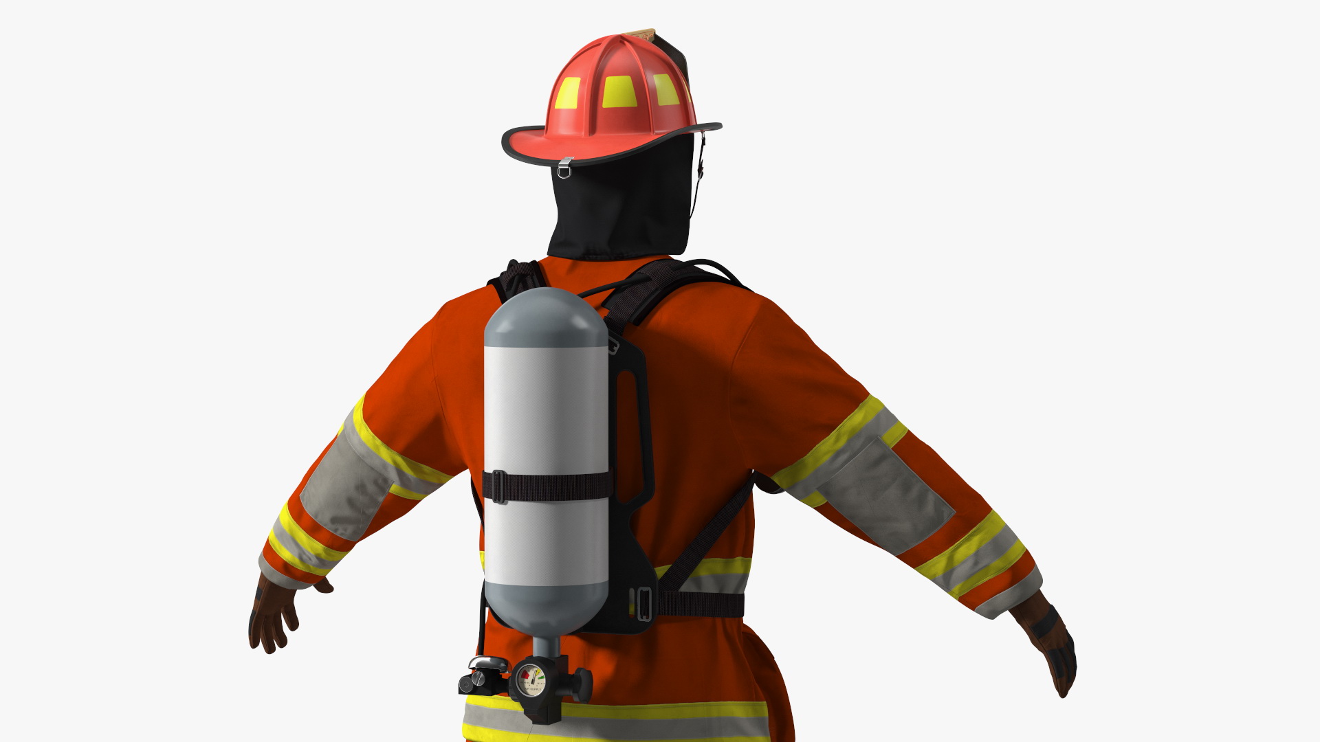 3D Fire and Rescue Service Uniform