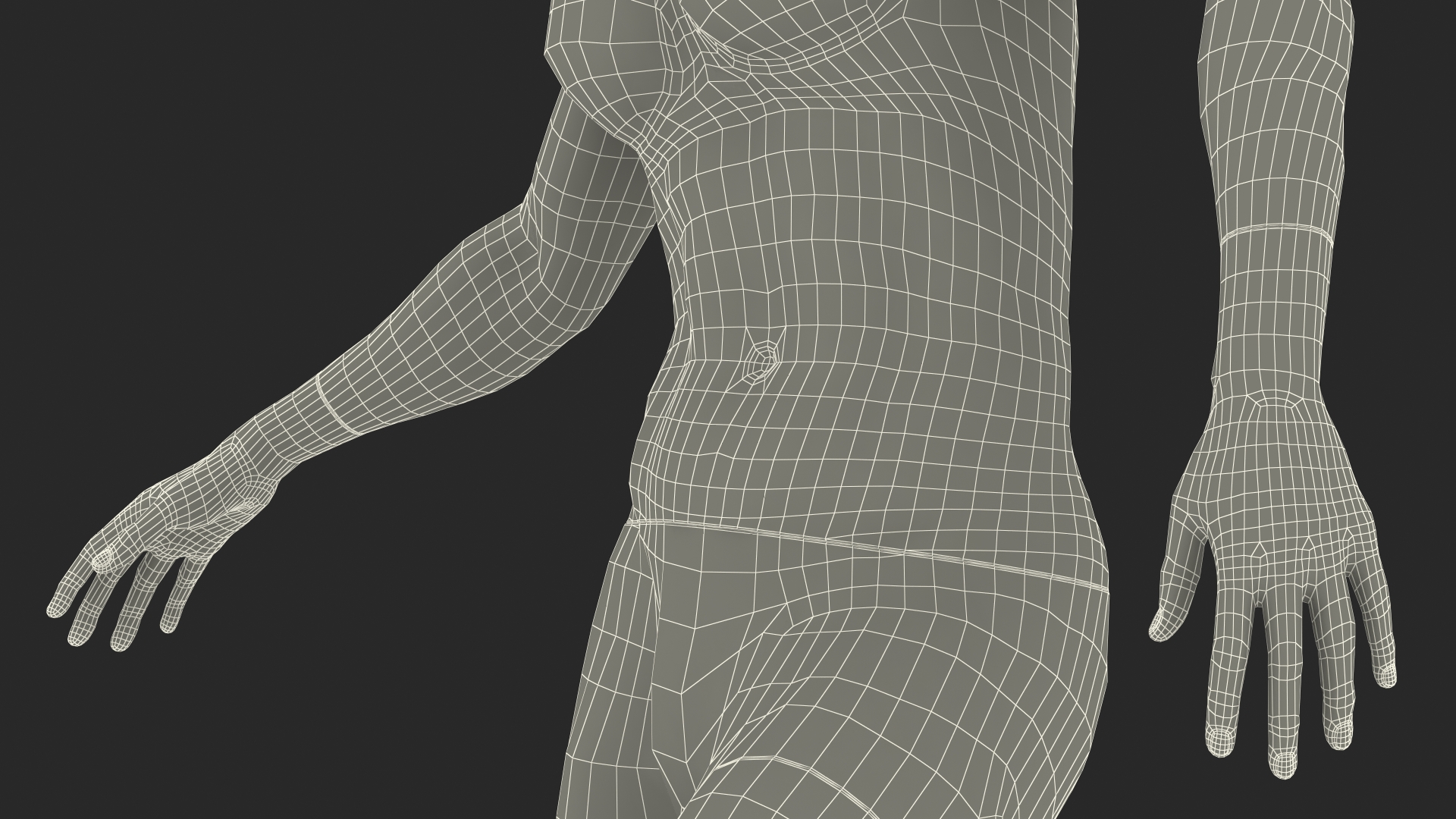 Black Female Sports Mannequin Running 3D