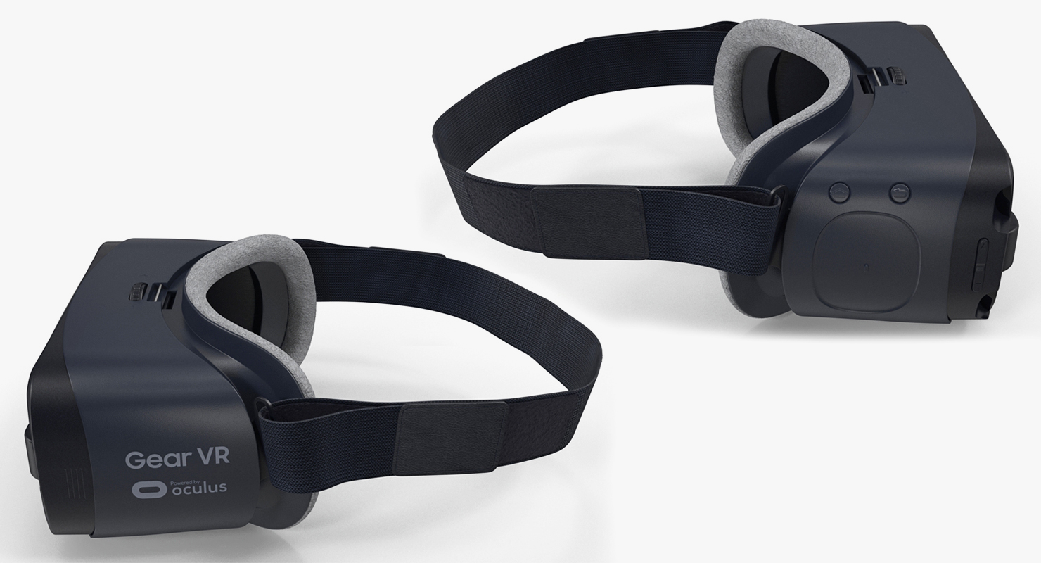 Samsung Gear VR 2017 Set 3D model