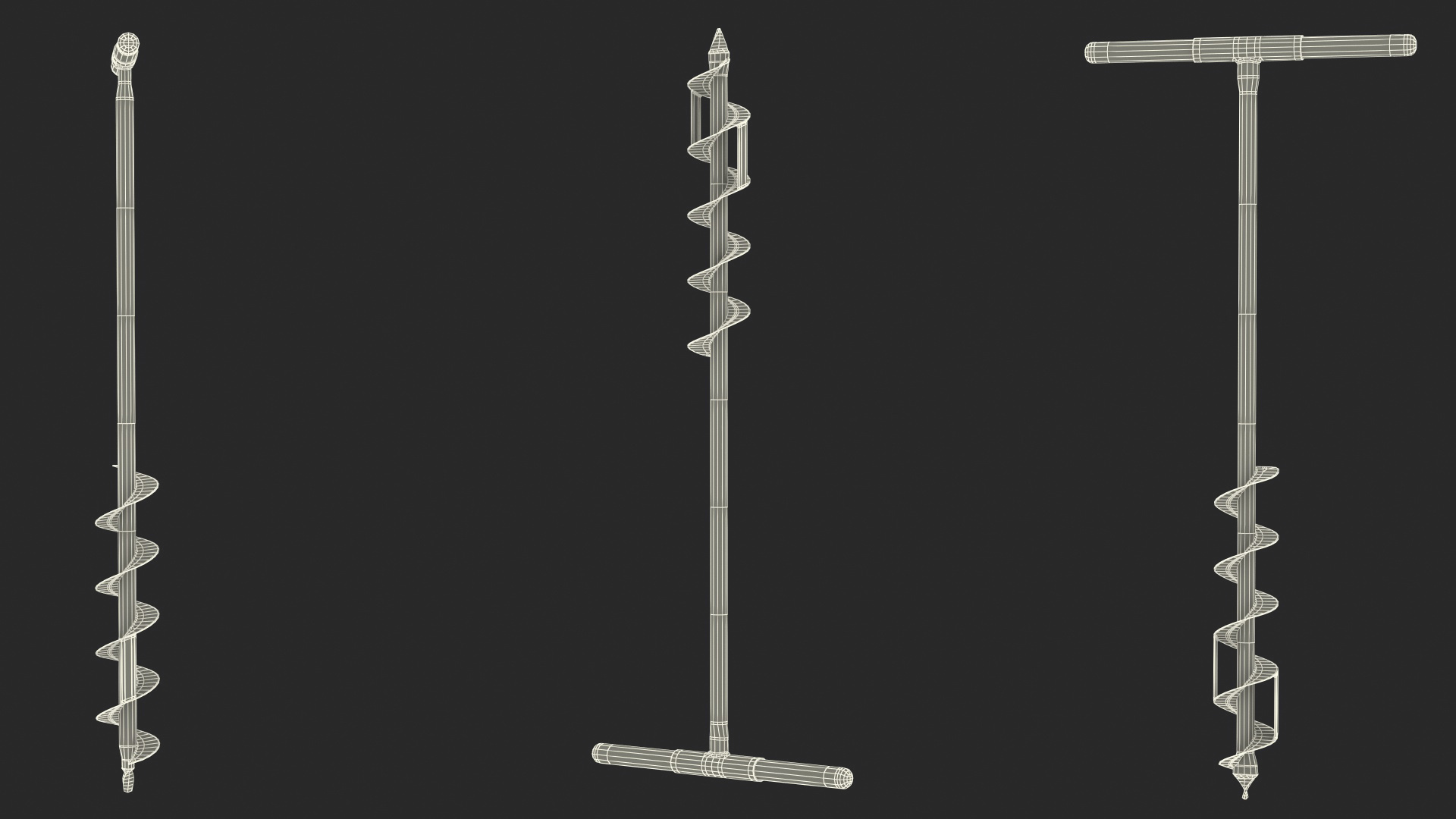 3D Steel Hand Drill