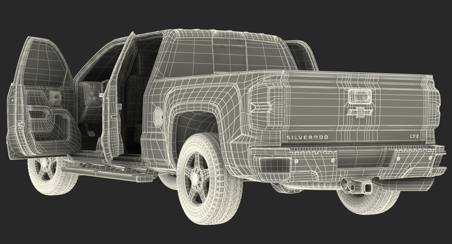 Chevrolet Silverado 2015 3D model