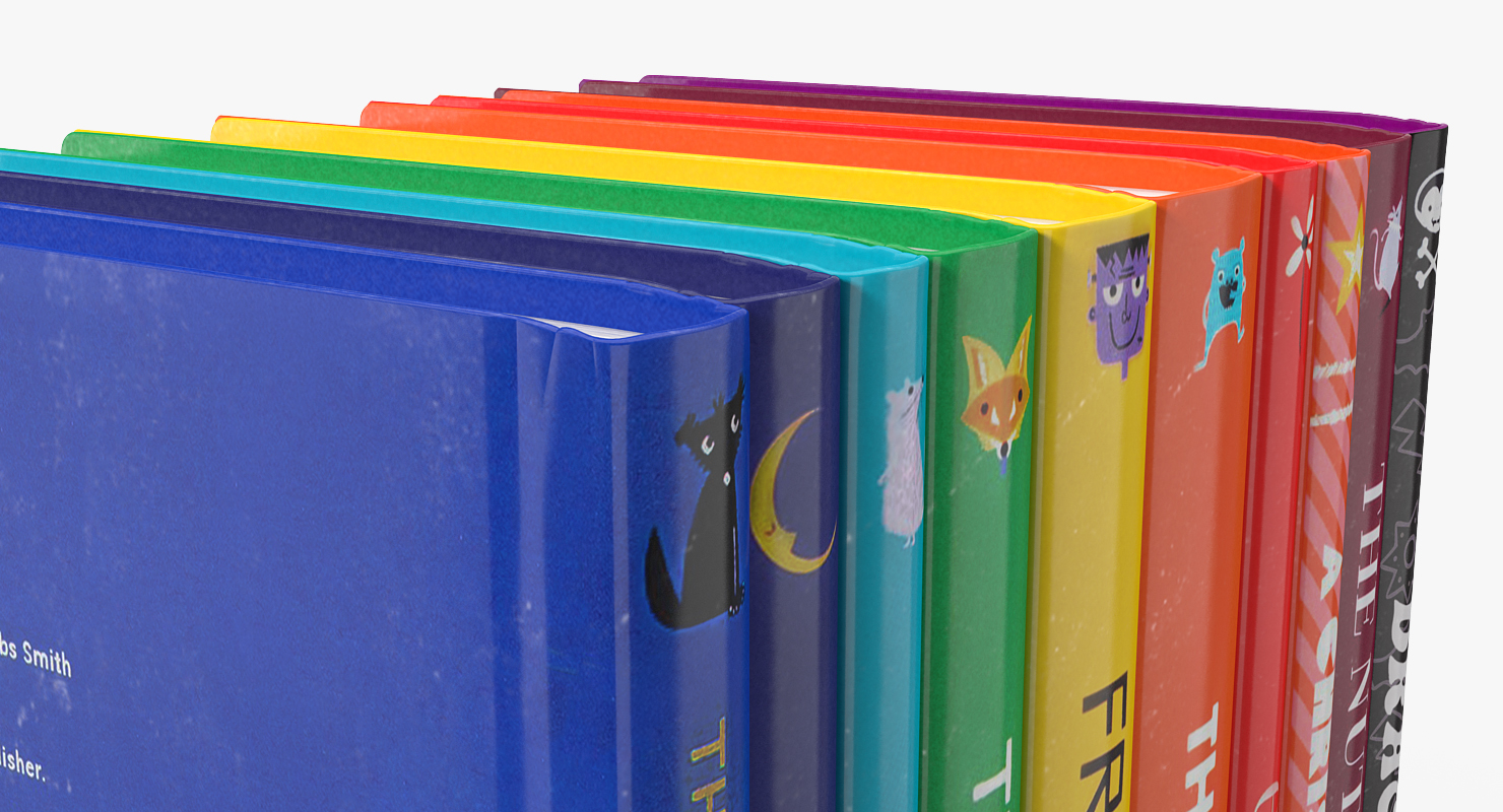 3D model Childrens Books