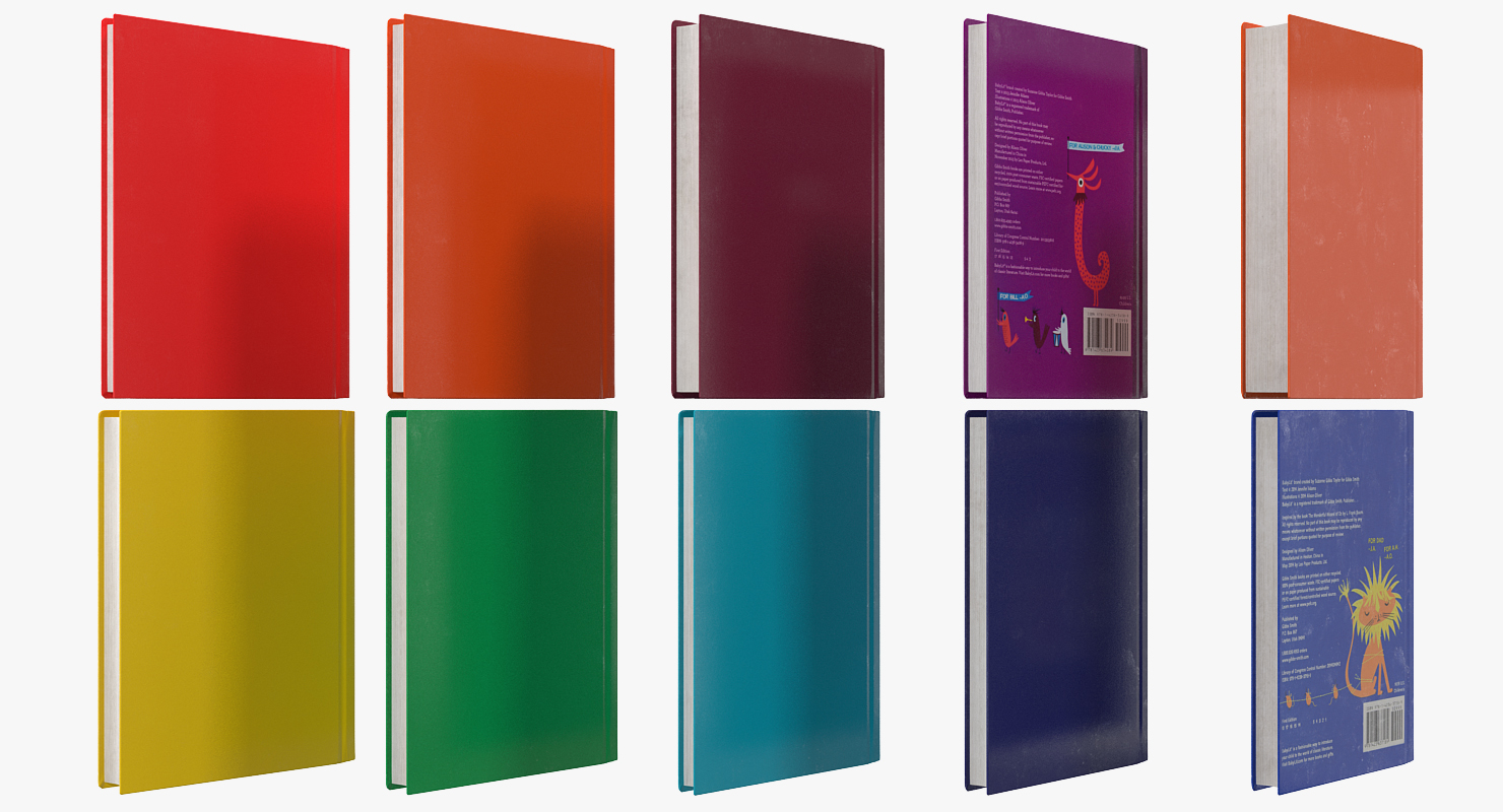 3D model Childrens Books