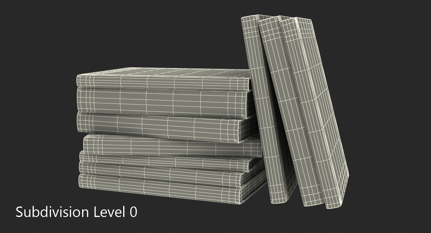 3D model Childrens Books