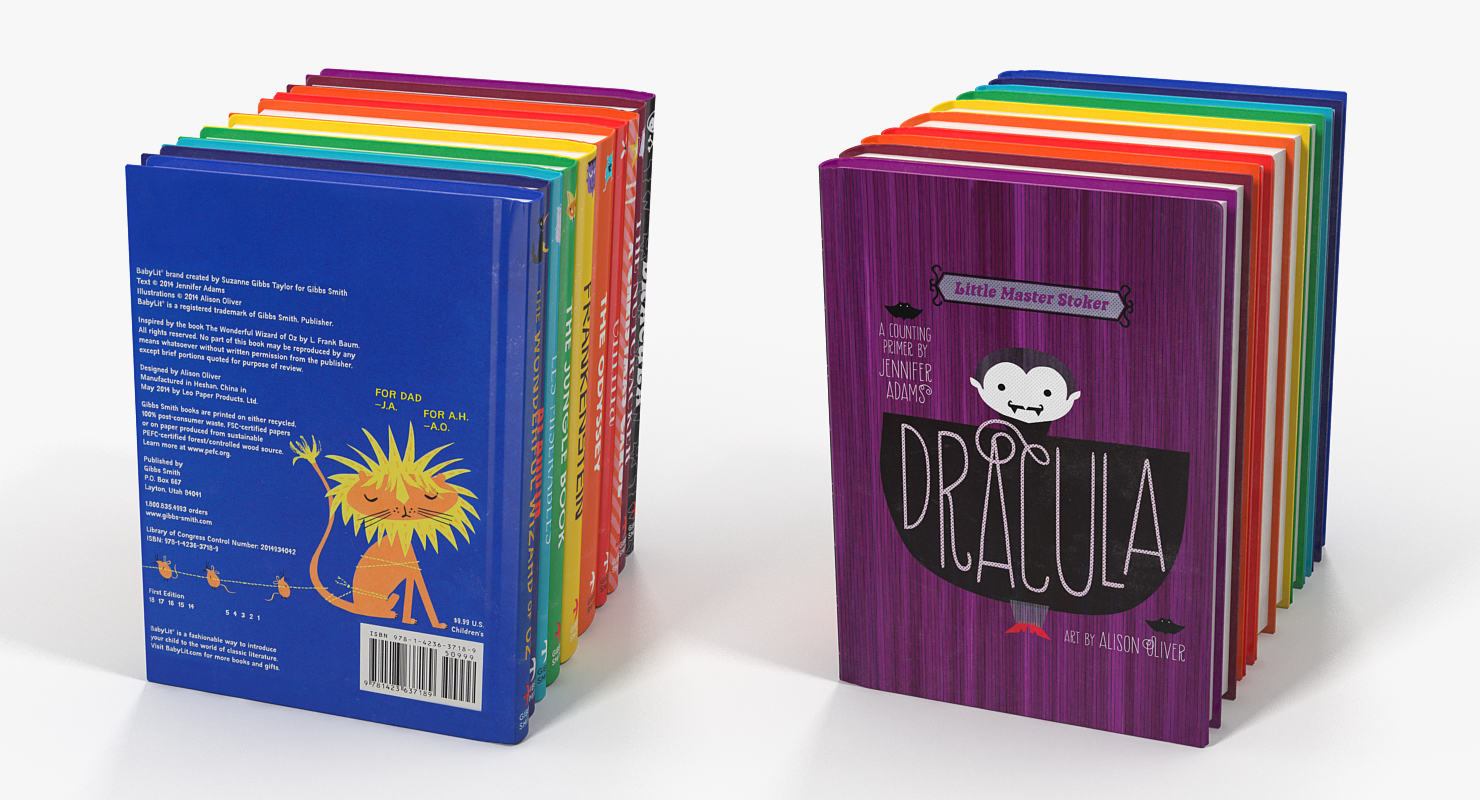3D model Childrens Books