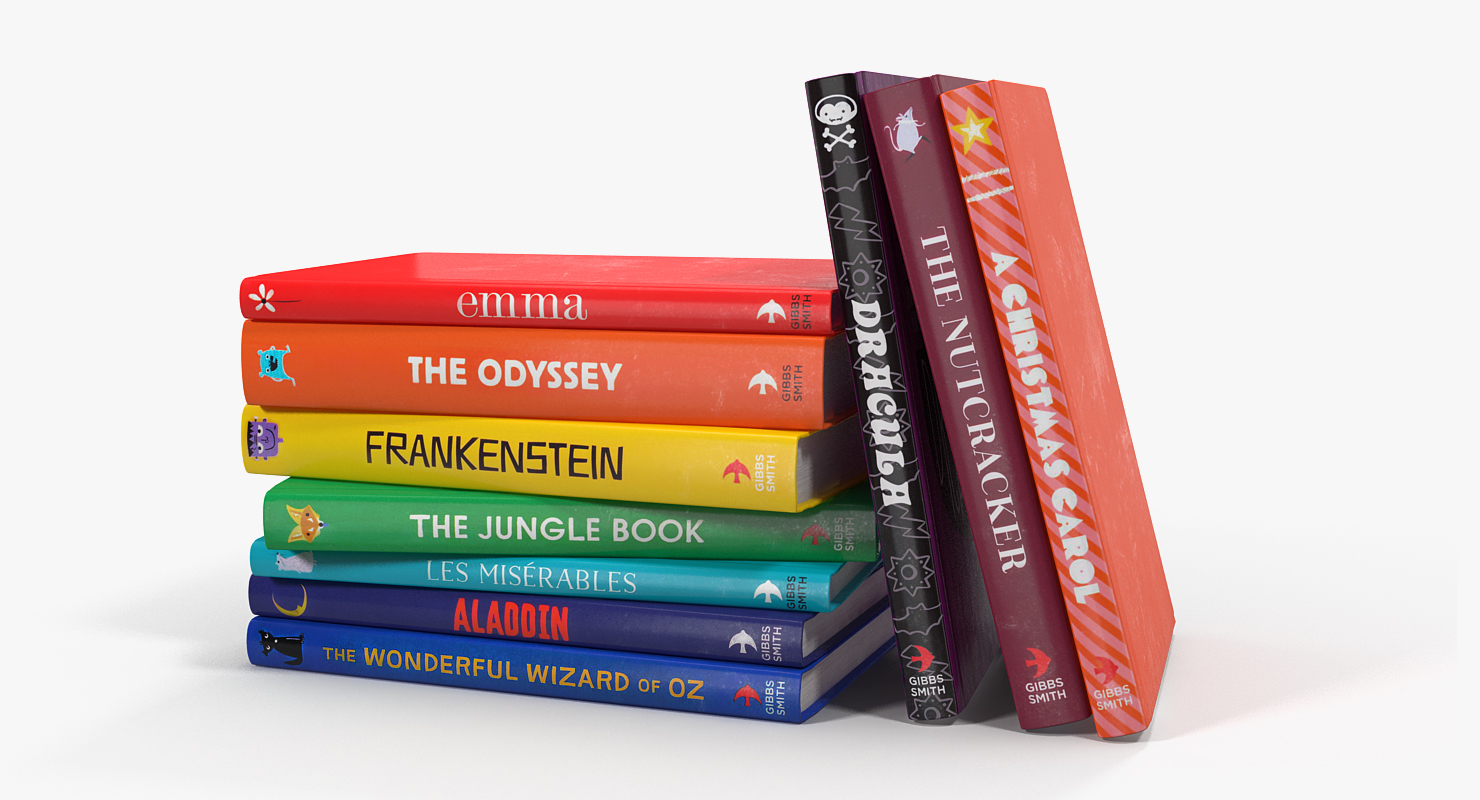 3D model Childrens Books
