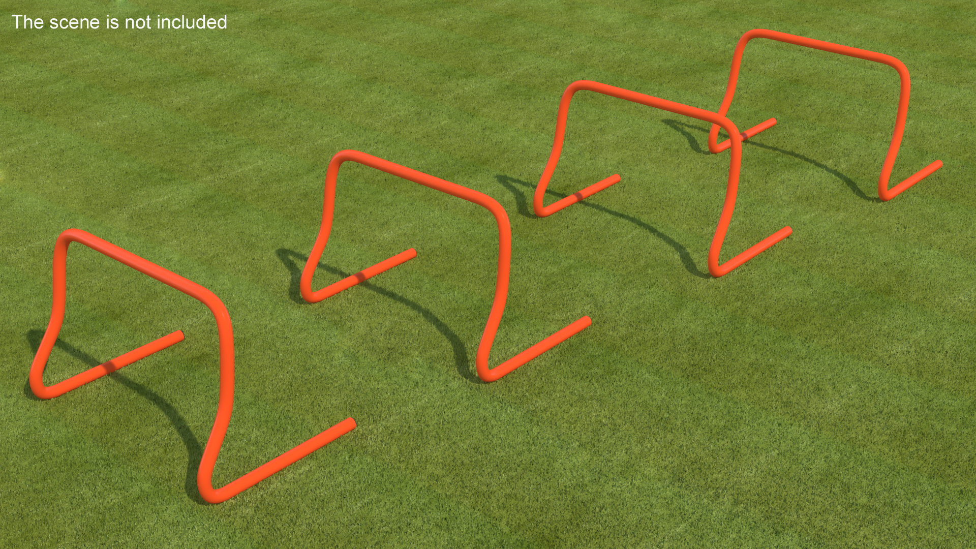 Soccer Training Hurdle 3D