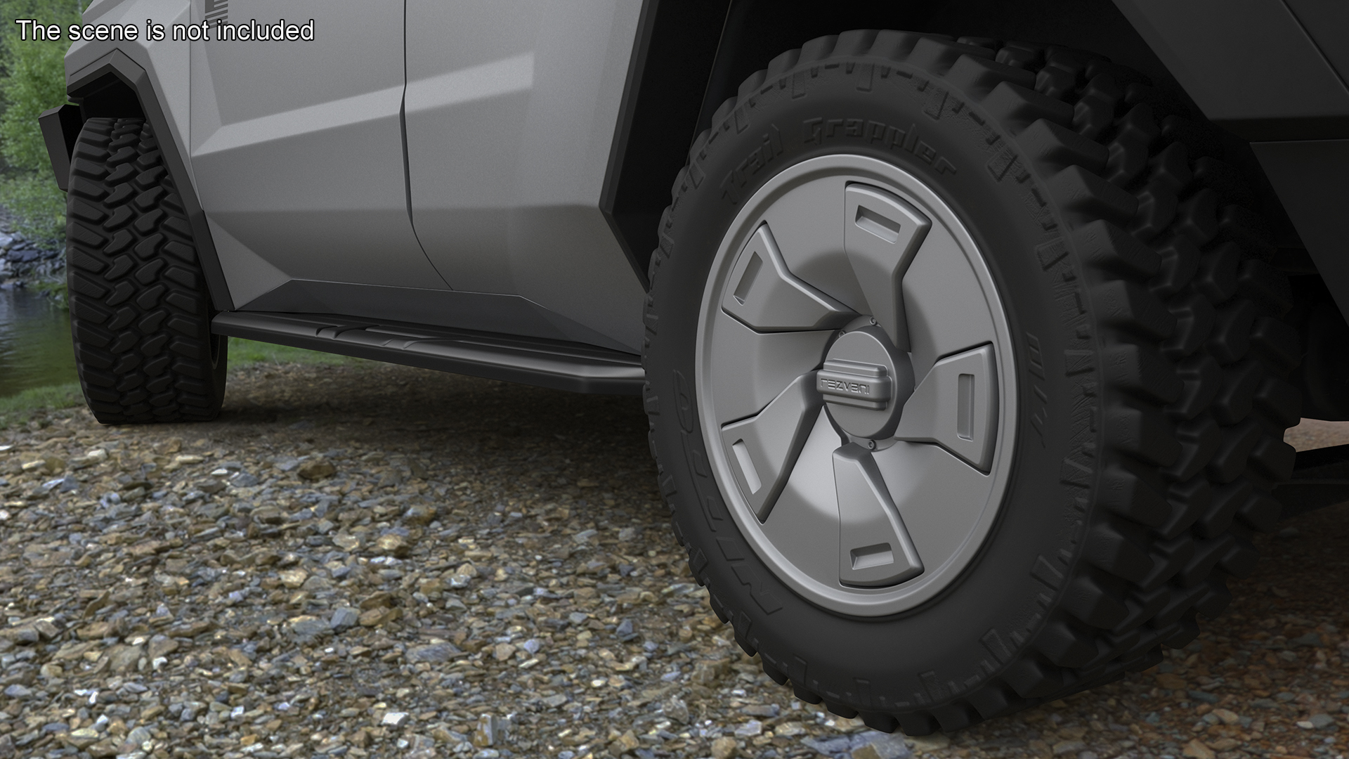 Armored Wheel SUV 3D