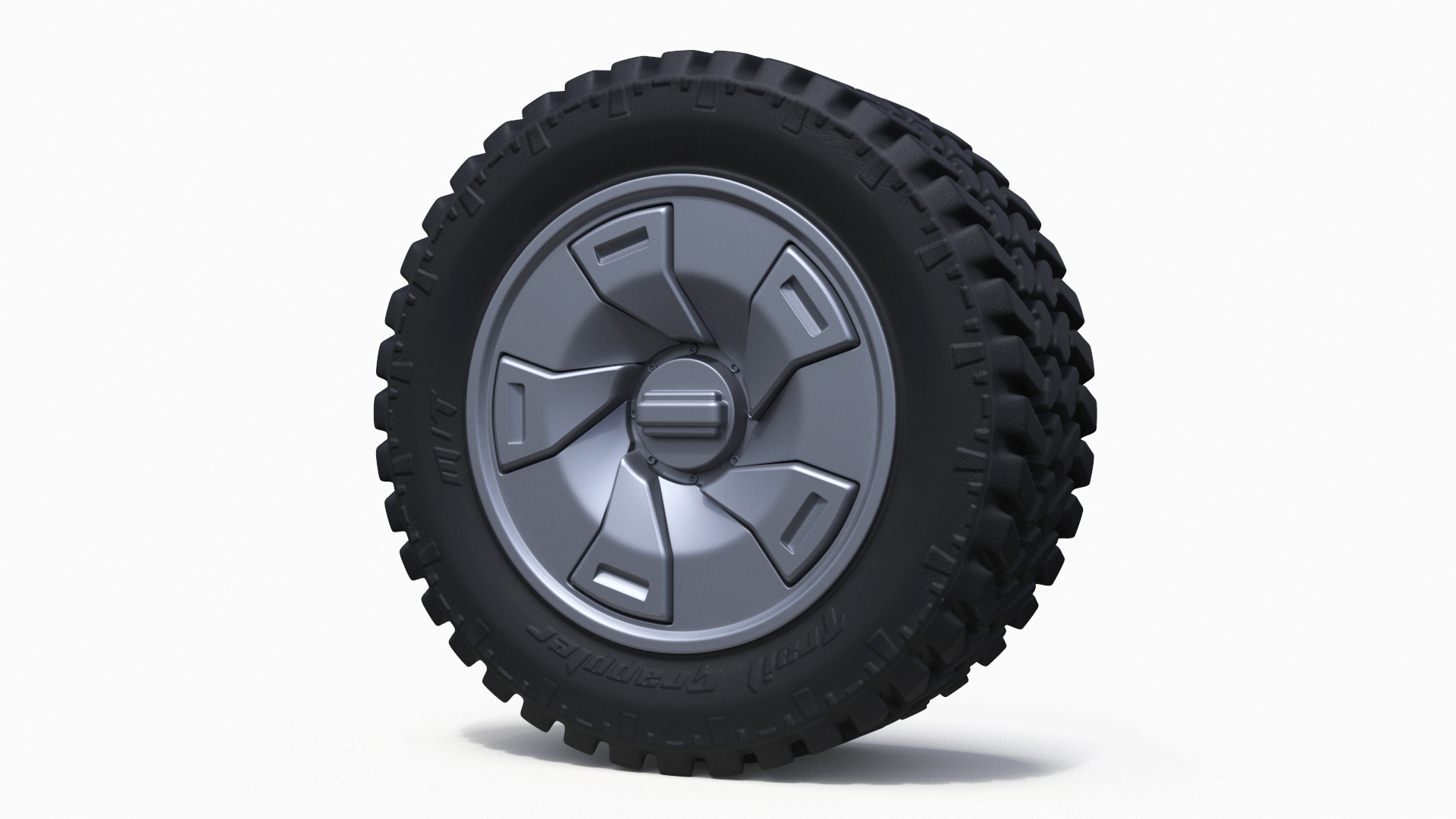 Armored Wheel SUV 3D
