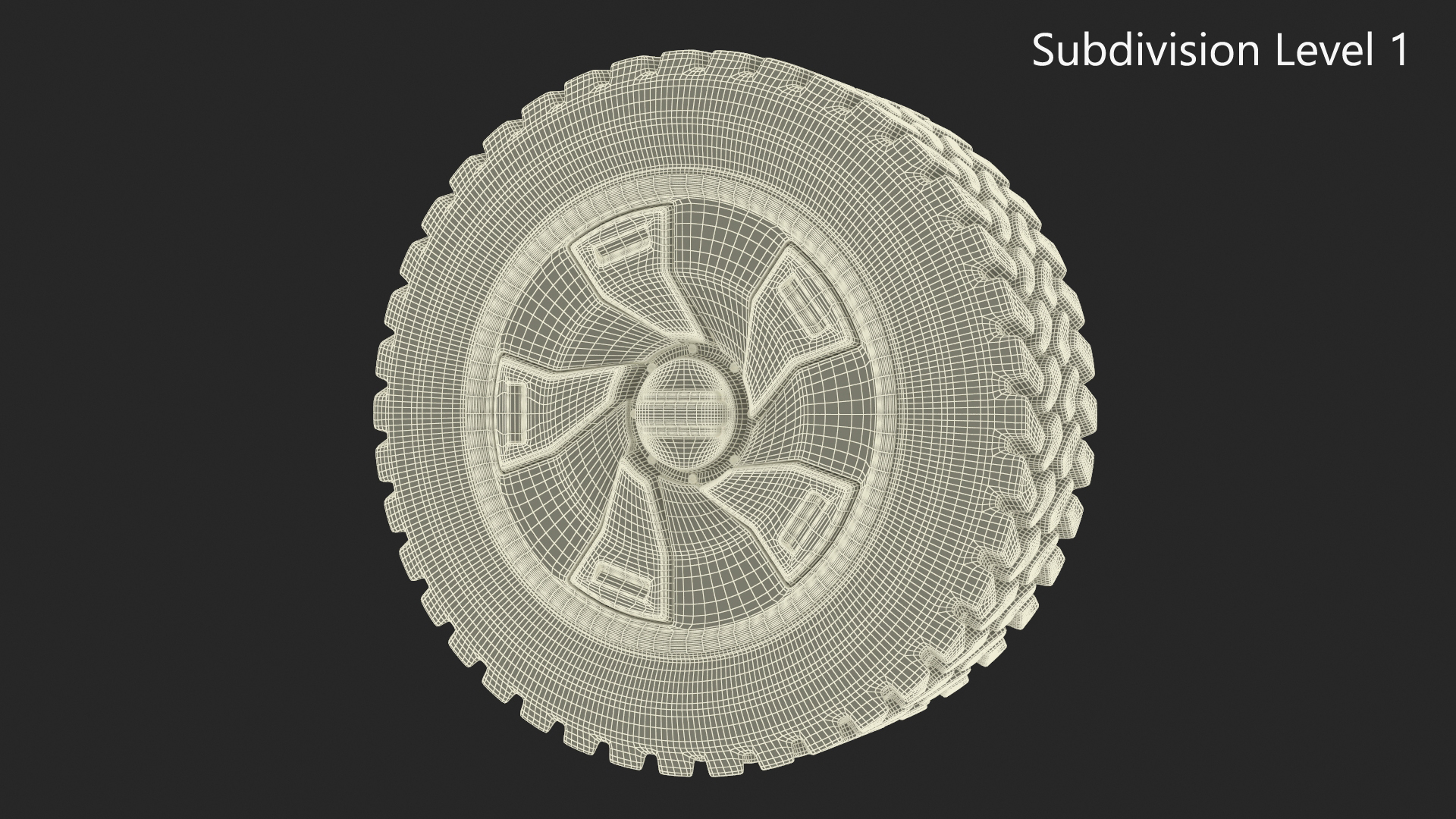 Armored Wheel SUV 3D