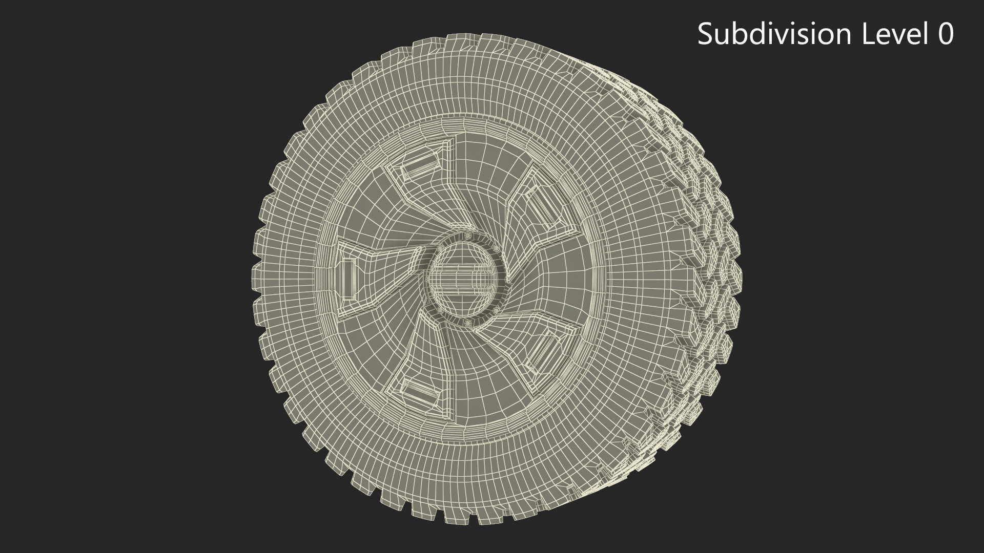 Armored Wheel SUV 3D