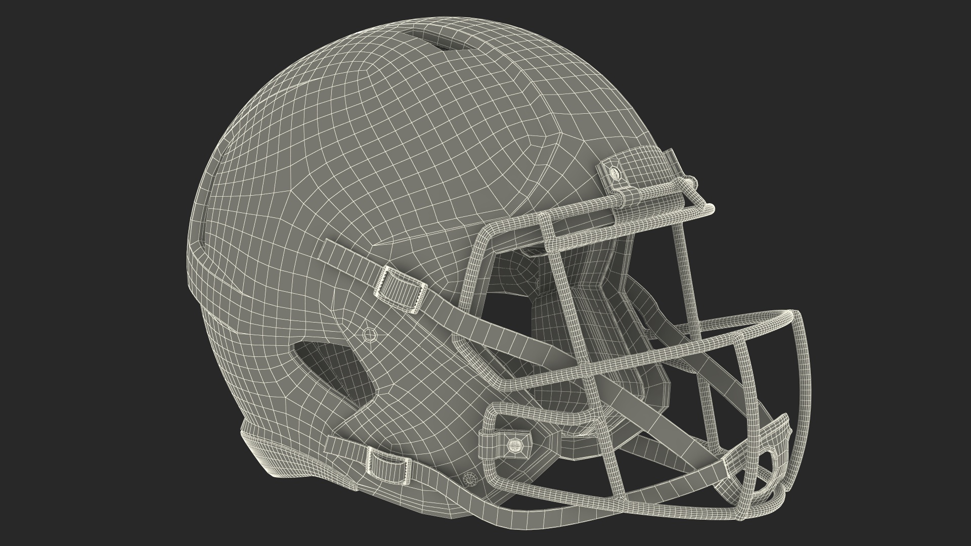 Schutt Football Helmet 3D