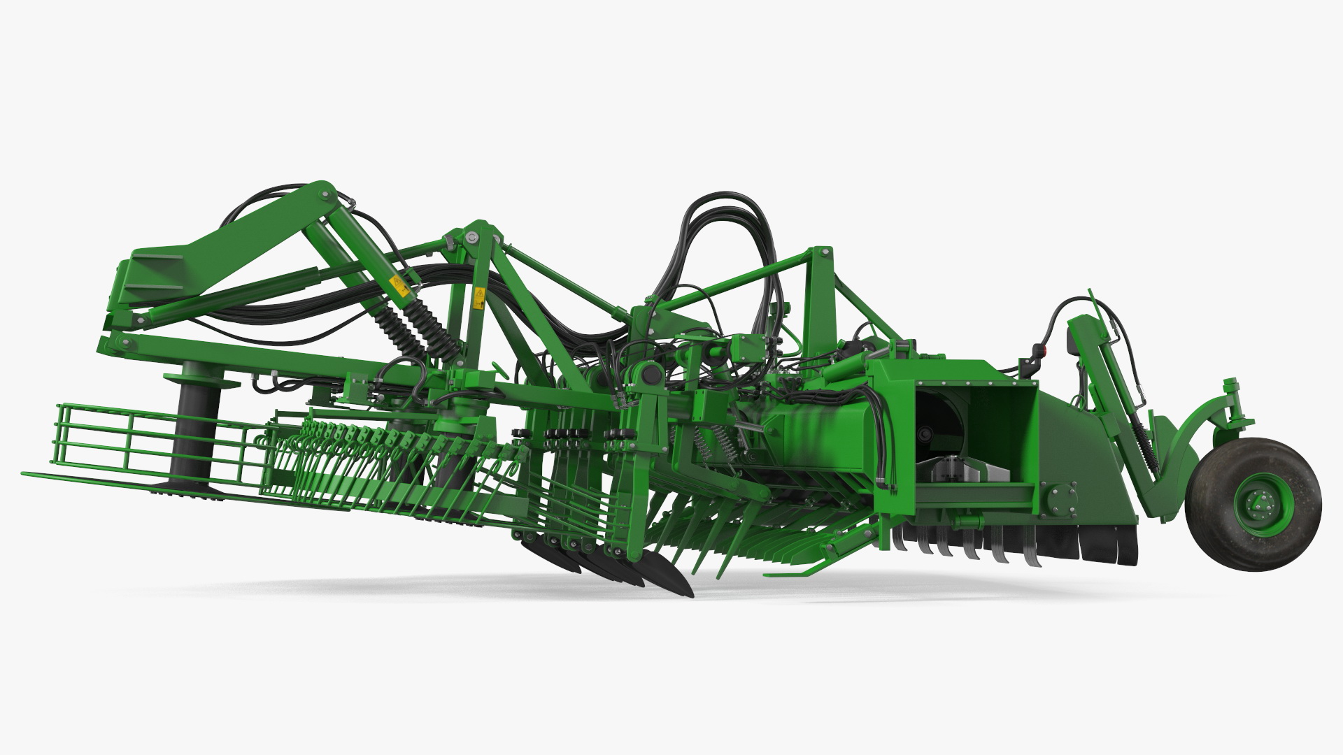 3D Sugar Beet Harvesting Unit