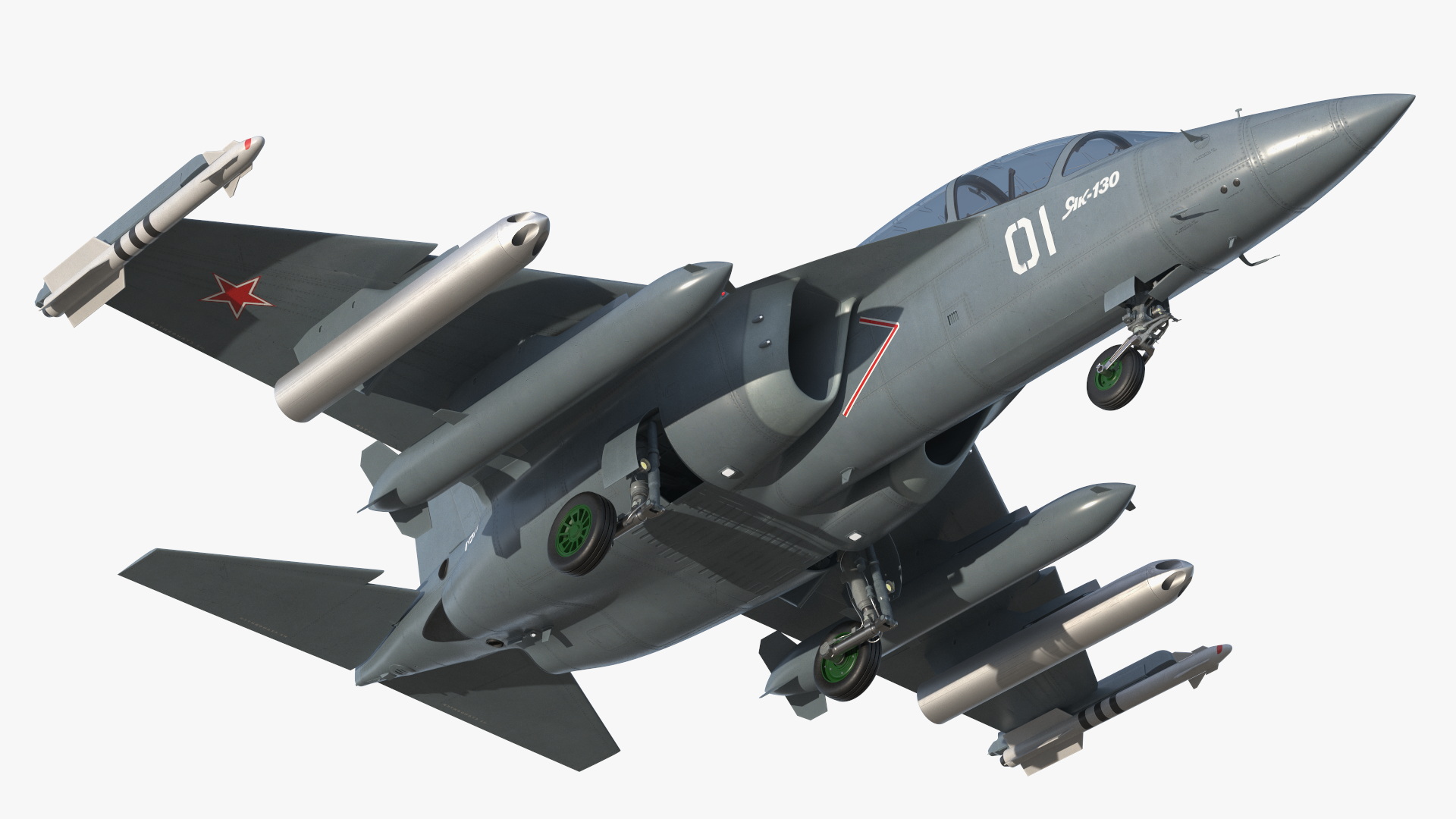 Yakovlev Yak-130 Aermacchi M-346 Military Jet - view 5