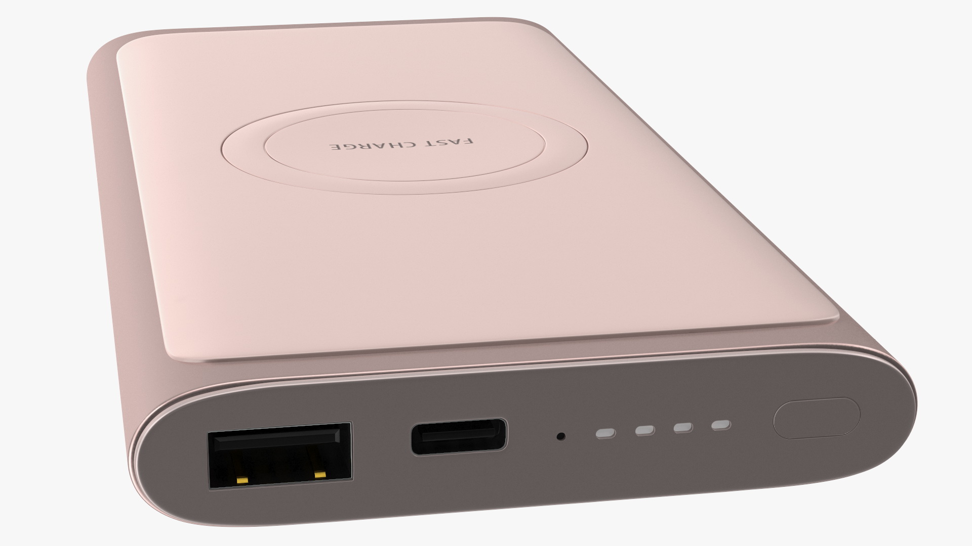 Samsung Wireless Battery Pack Martian Pink 3D
