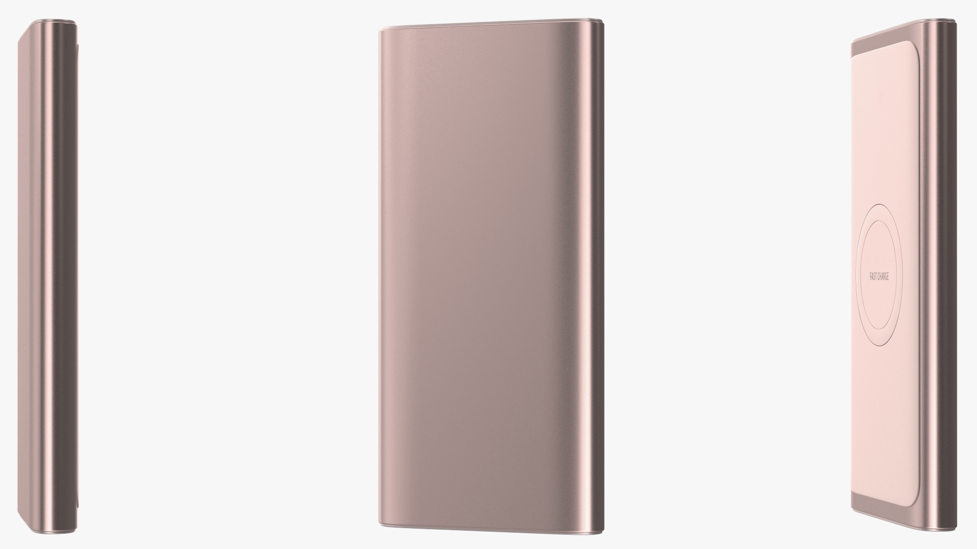 Samsung Wireless Battery Pack Martian Pink 3D