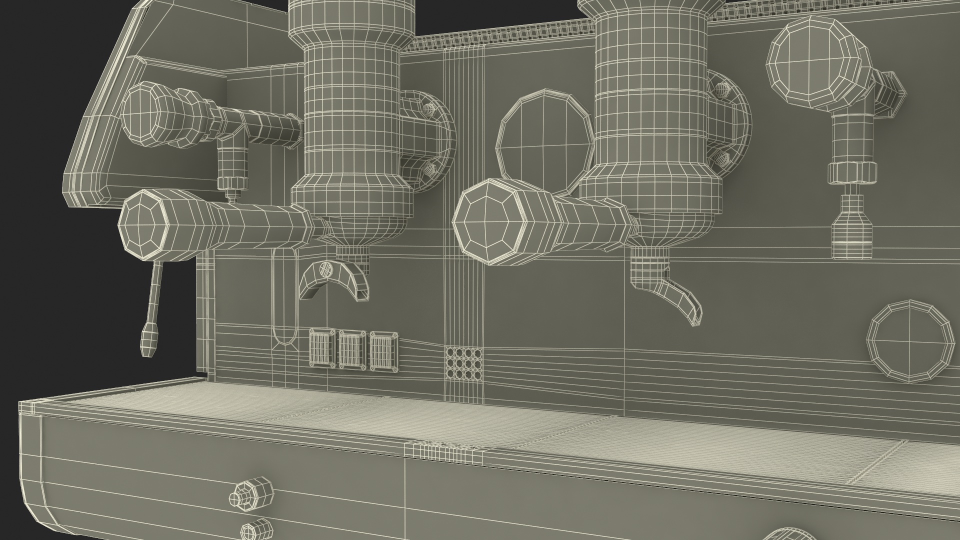 3D 2-Group Lever Commercial Espresso Machine