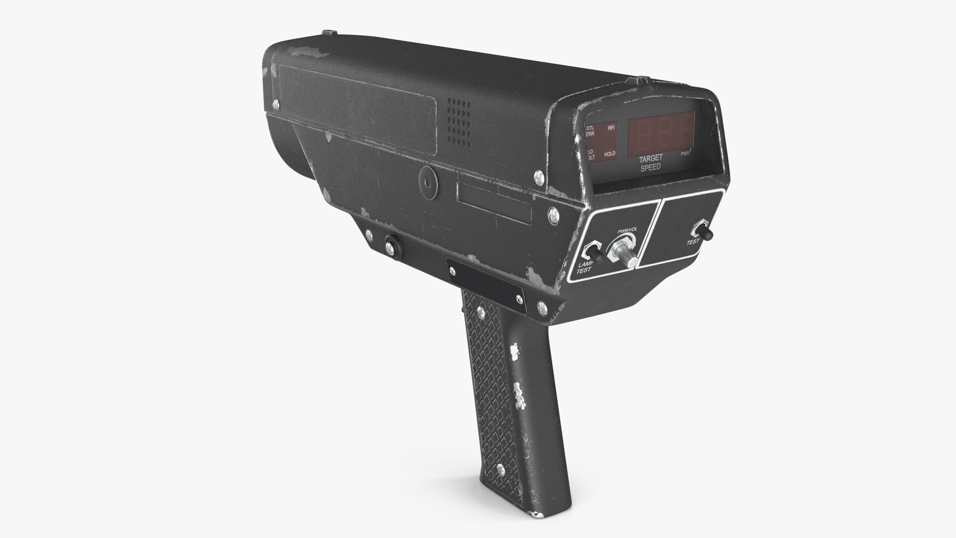 Radar Velocity Gun Black 3D model