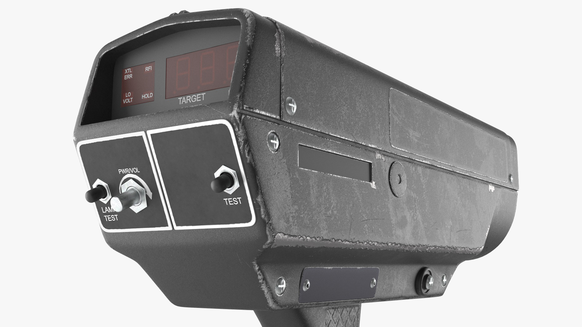 Radar Velocity Gun Black 3D model
