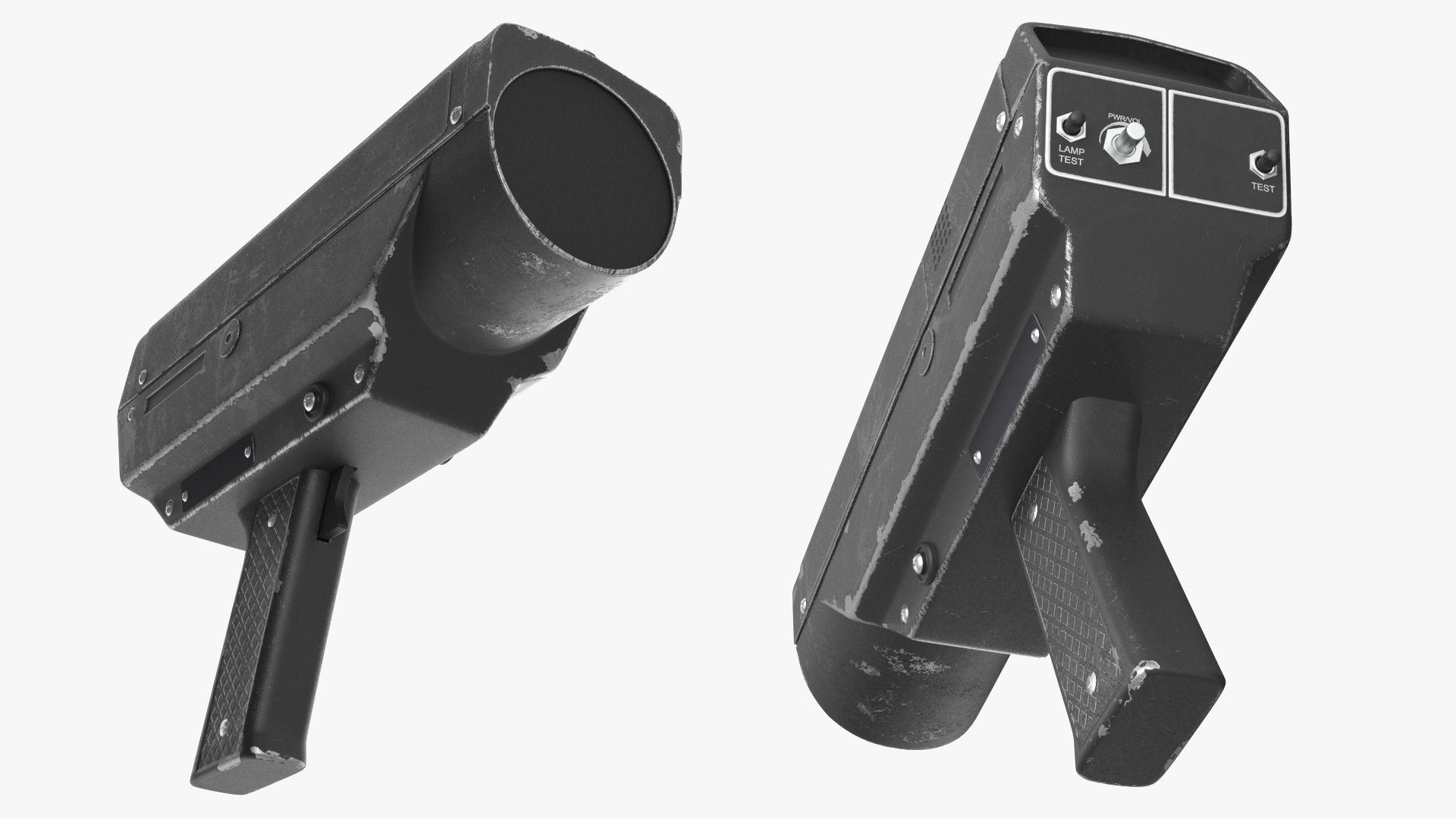 Radar Velocity Gun Black 3D model