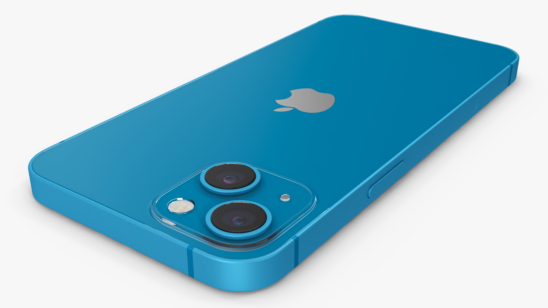 3D model Blue Apple iPhone 13