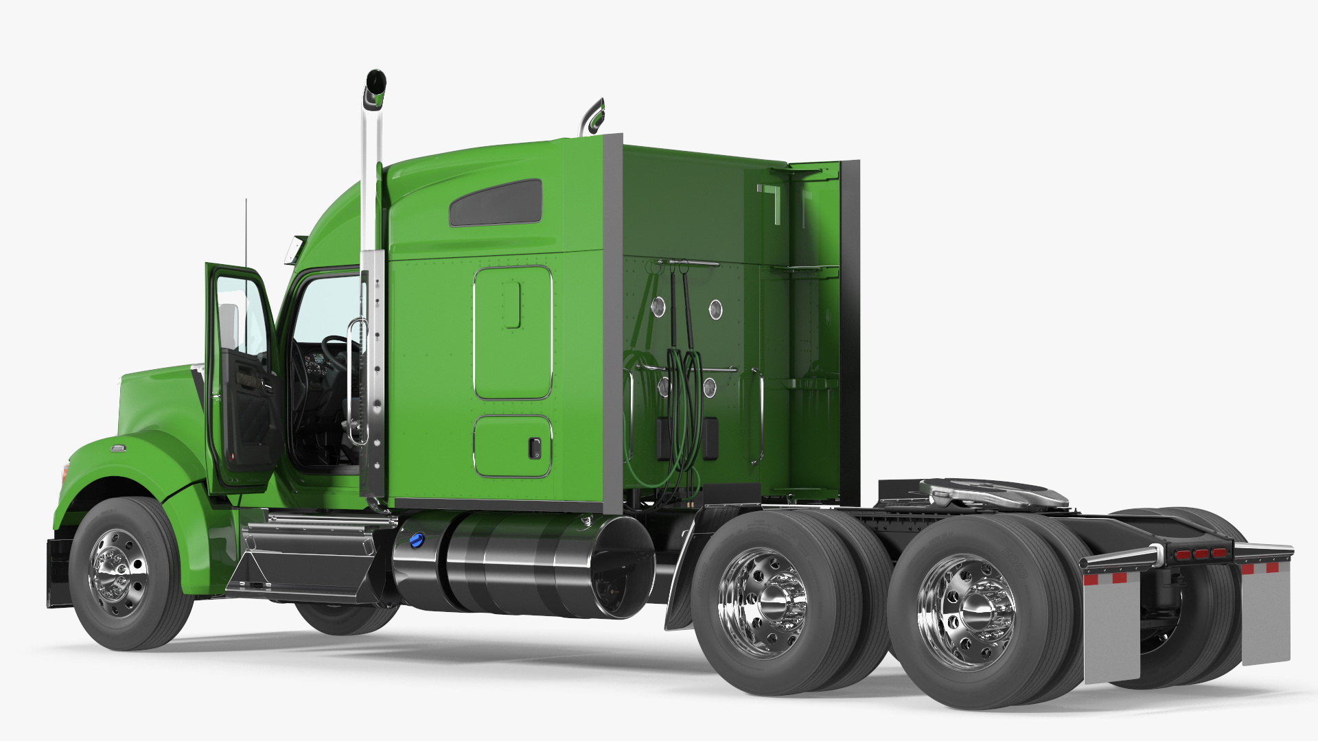 Sleeper Semi Tractor Green - view 5