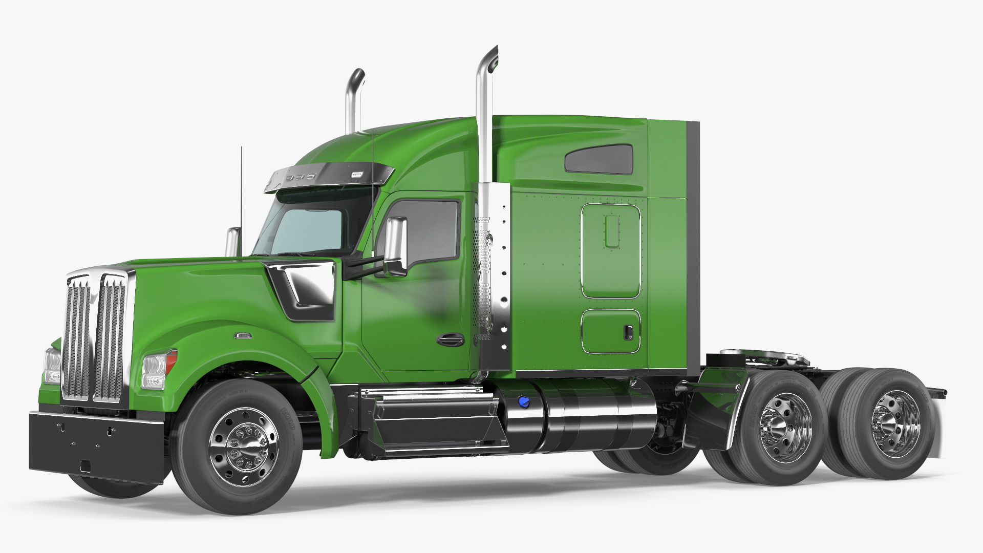 Sleeper Semi Tractor Green - view 6