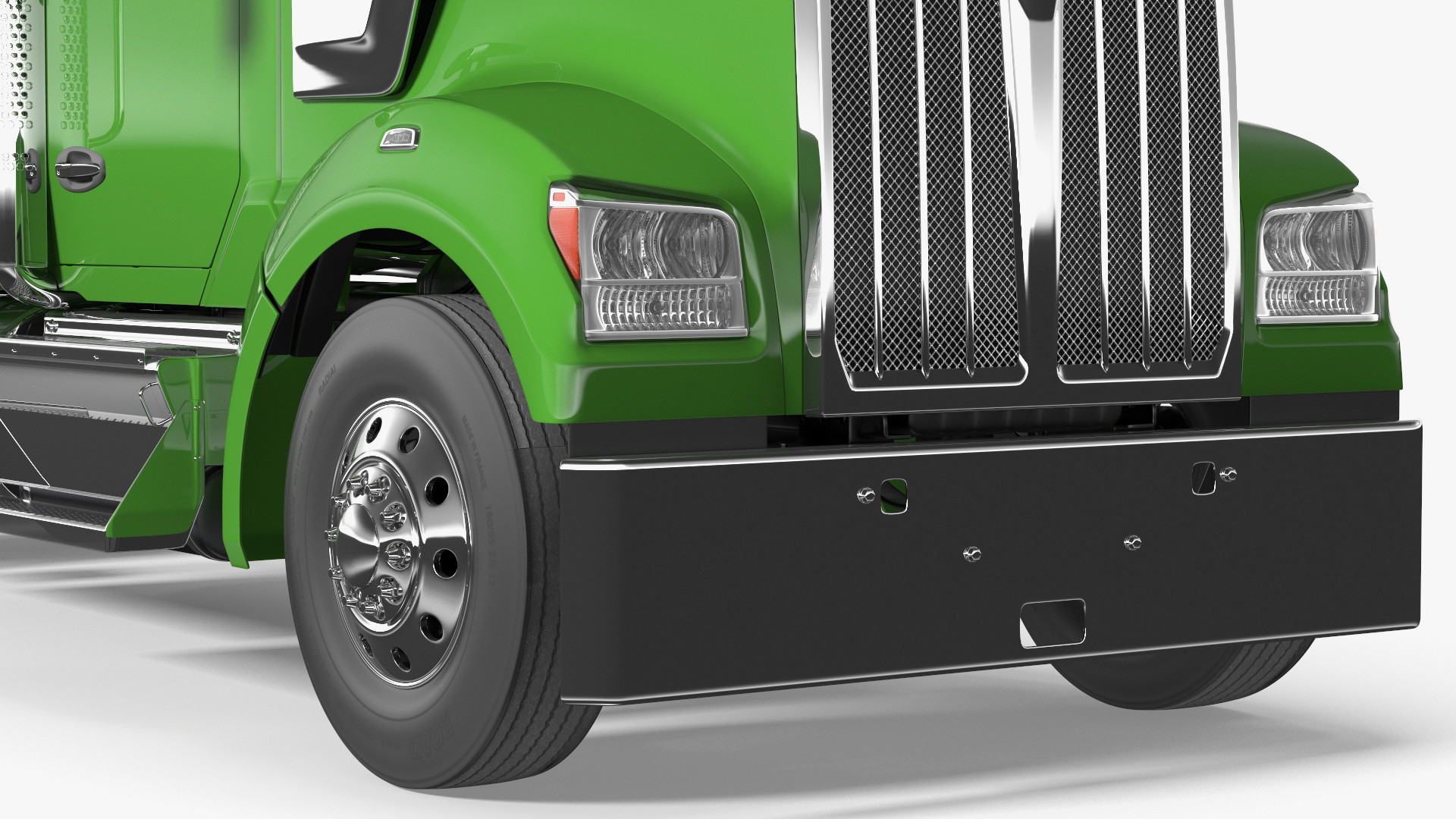 Sleeper Semi Tractor Green - view 7