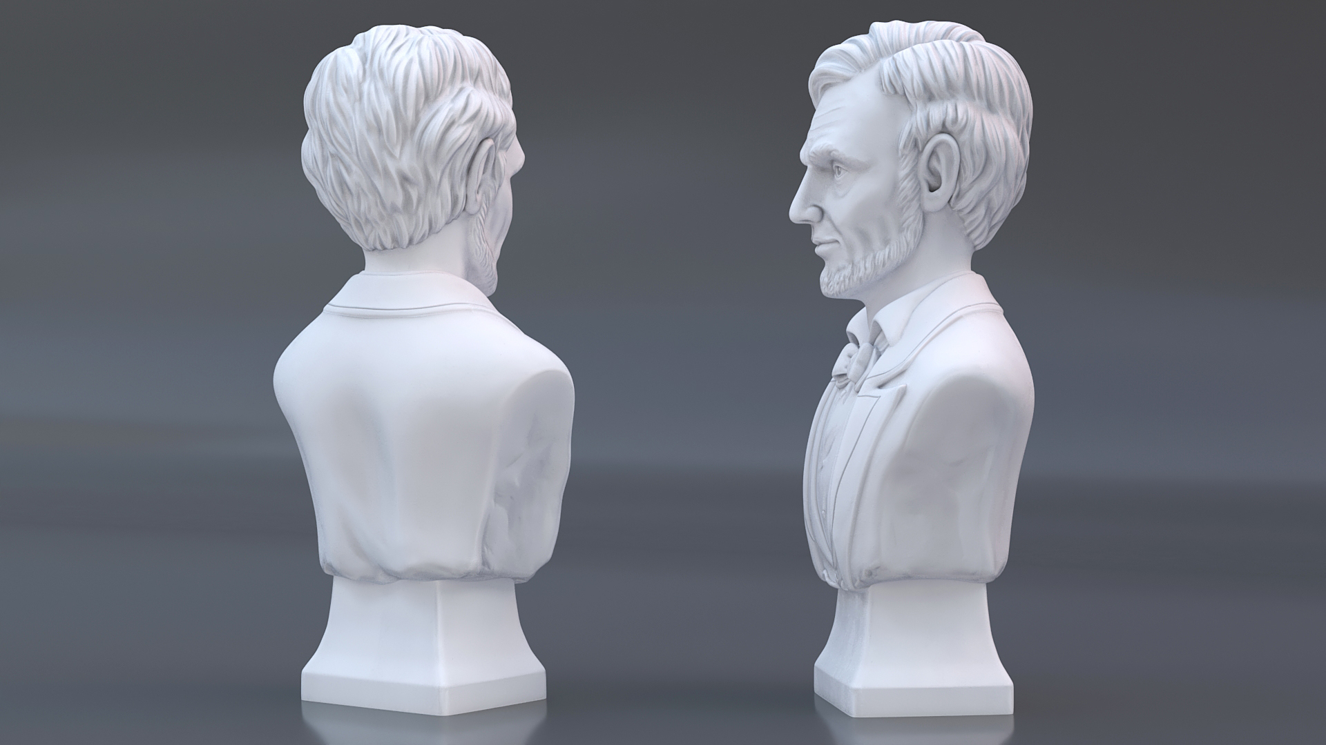 3D model Bust of Lincoln
