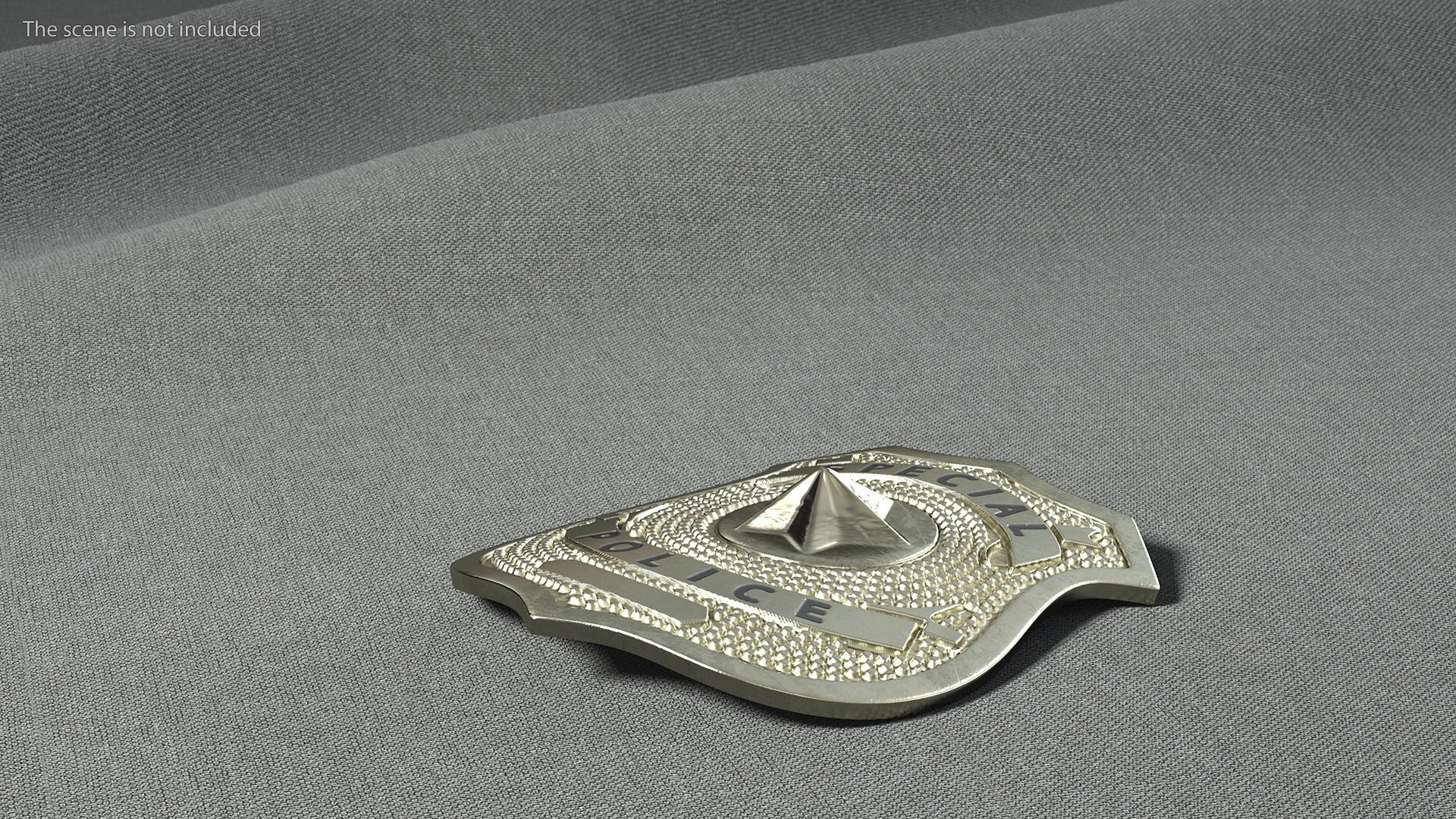3D model Special Police Badge