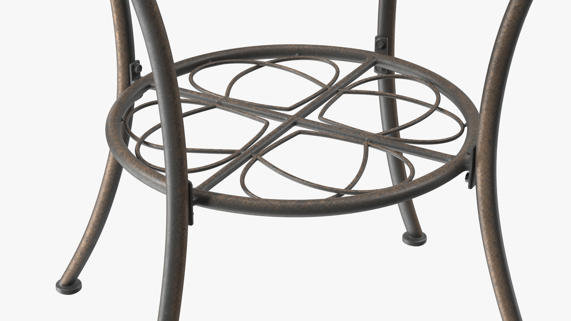 Black Iron Garden Furniture 3D