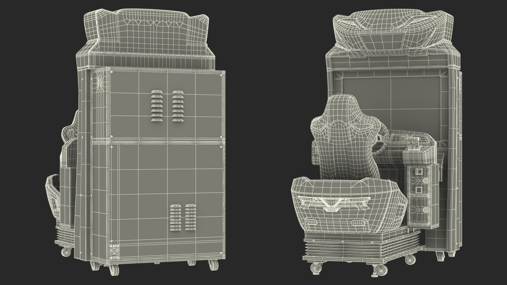 Driving Arcade Machine 3D