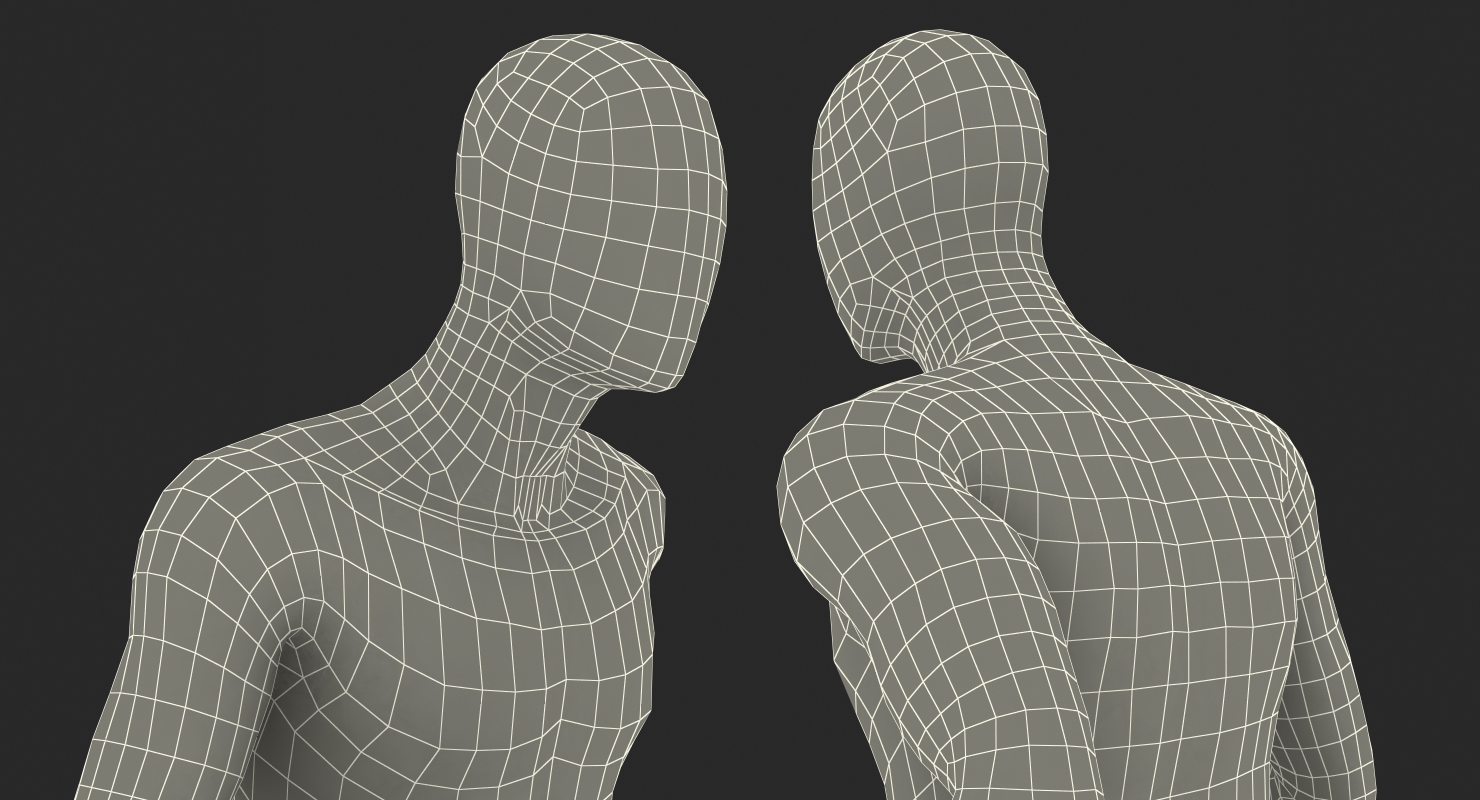 Running Male Mannequin 3D