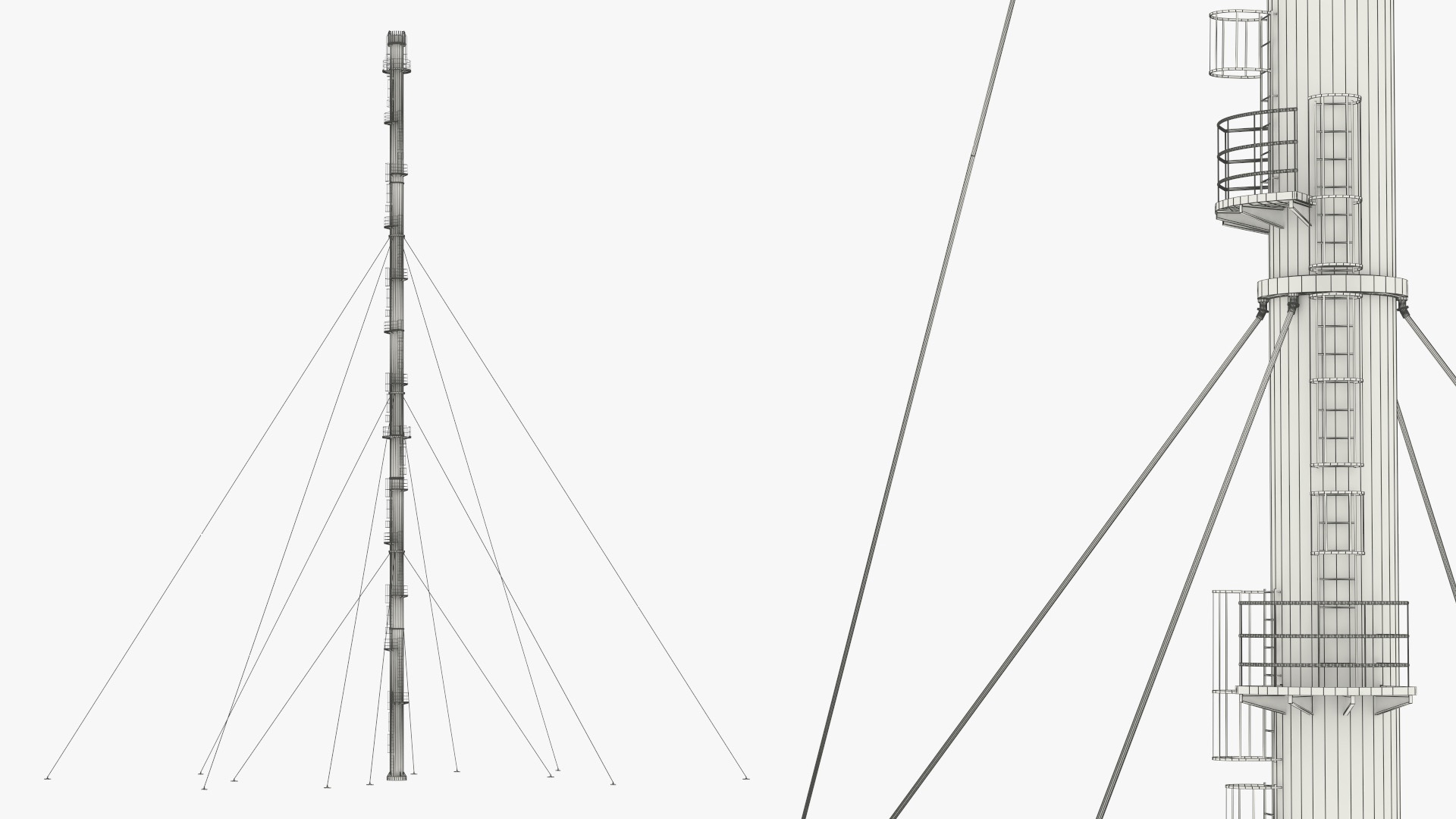 Guyed Flare Stack Tower - view 8