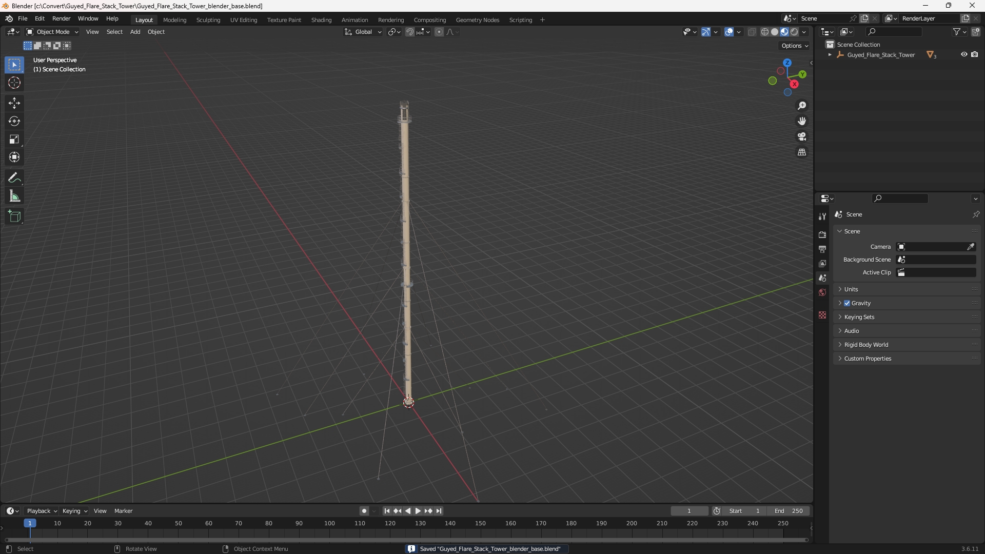 Guyed Flare Stack Tower - view 10