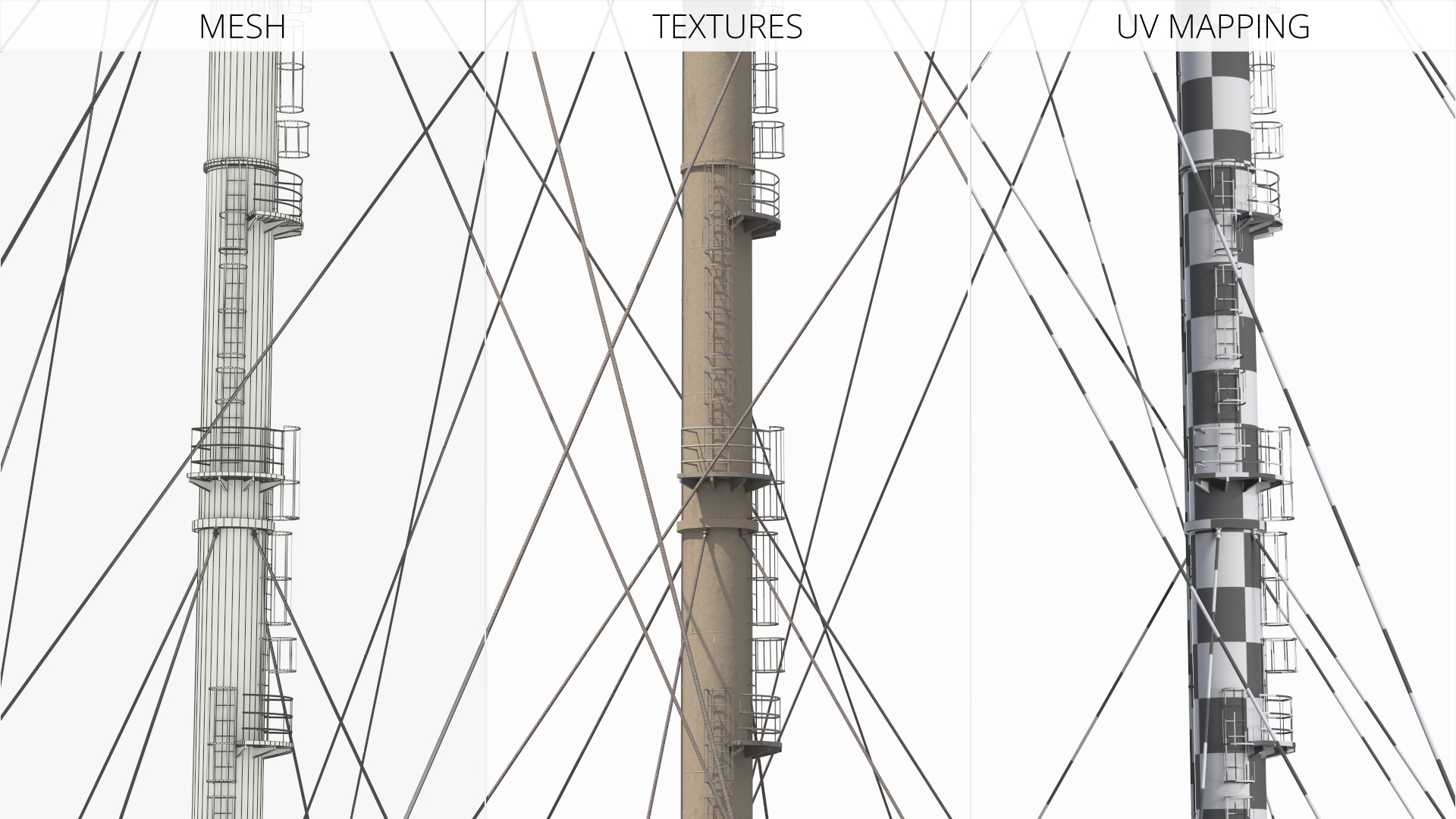 Guyed Flare Stack Tower - view 6