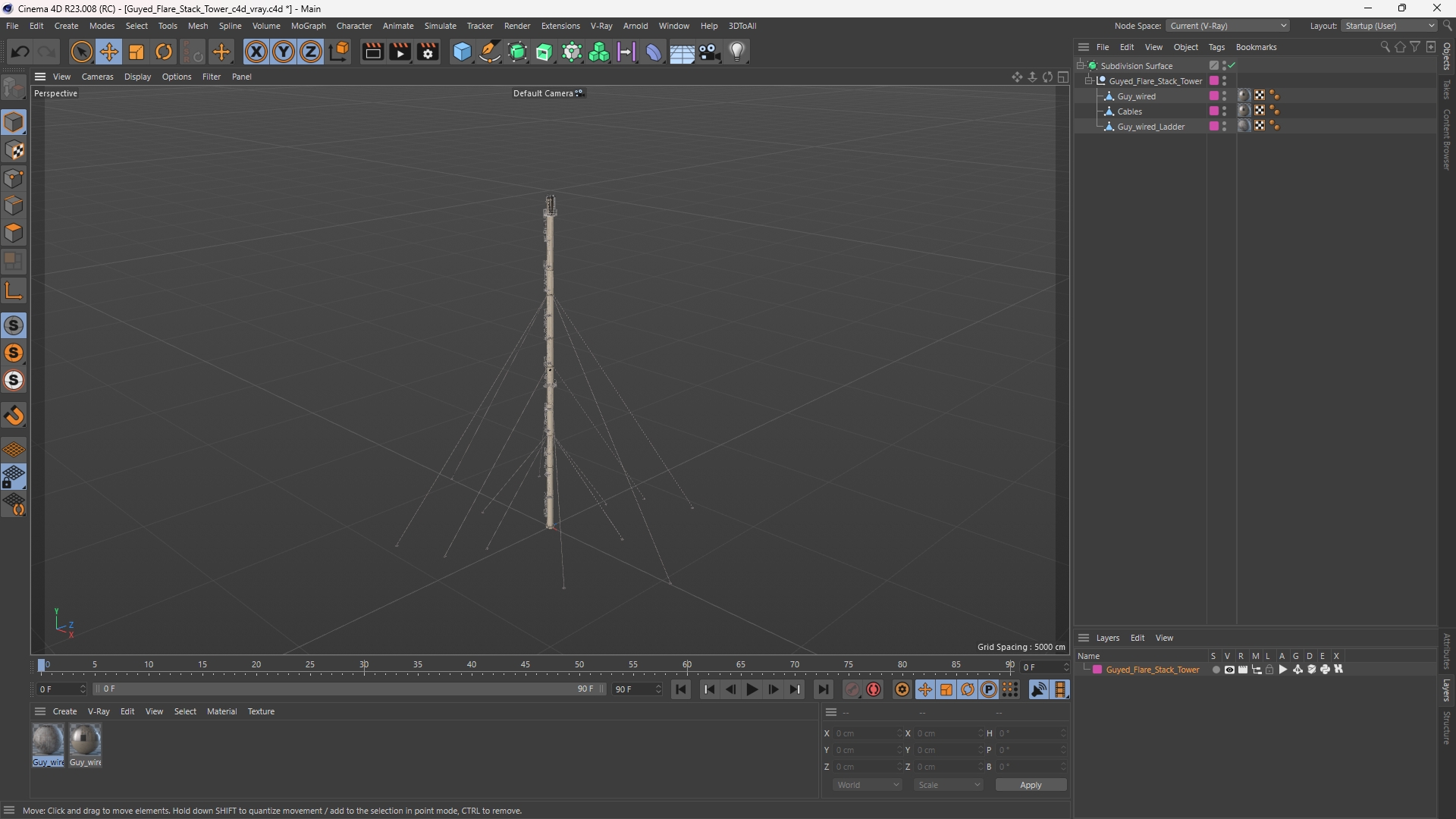 Guyed Flare Stack Tower - view 12