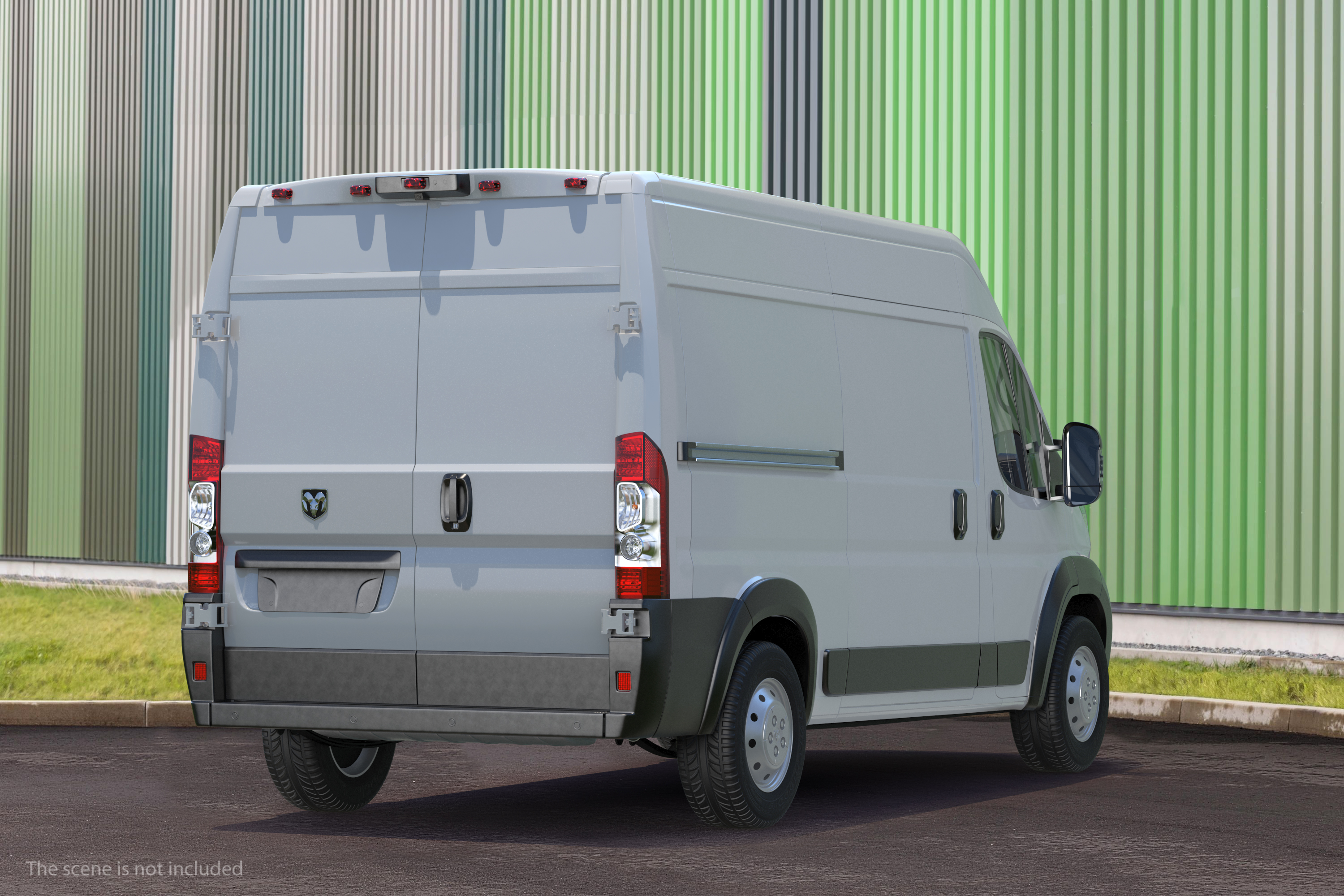 3D 2022 Commercial Van 136 Generic