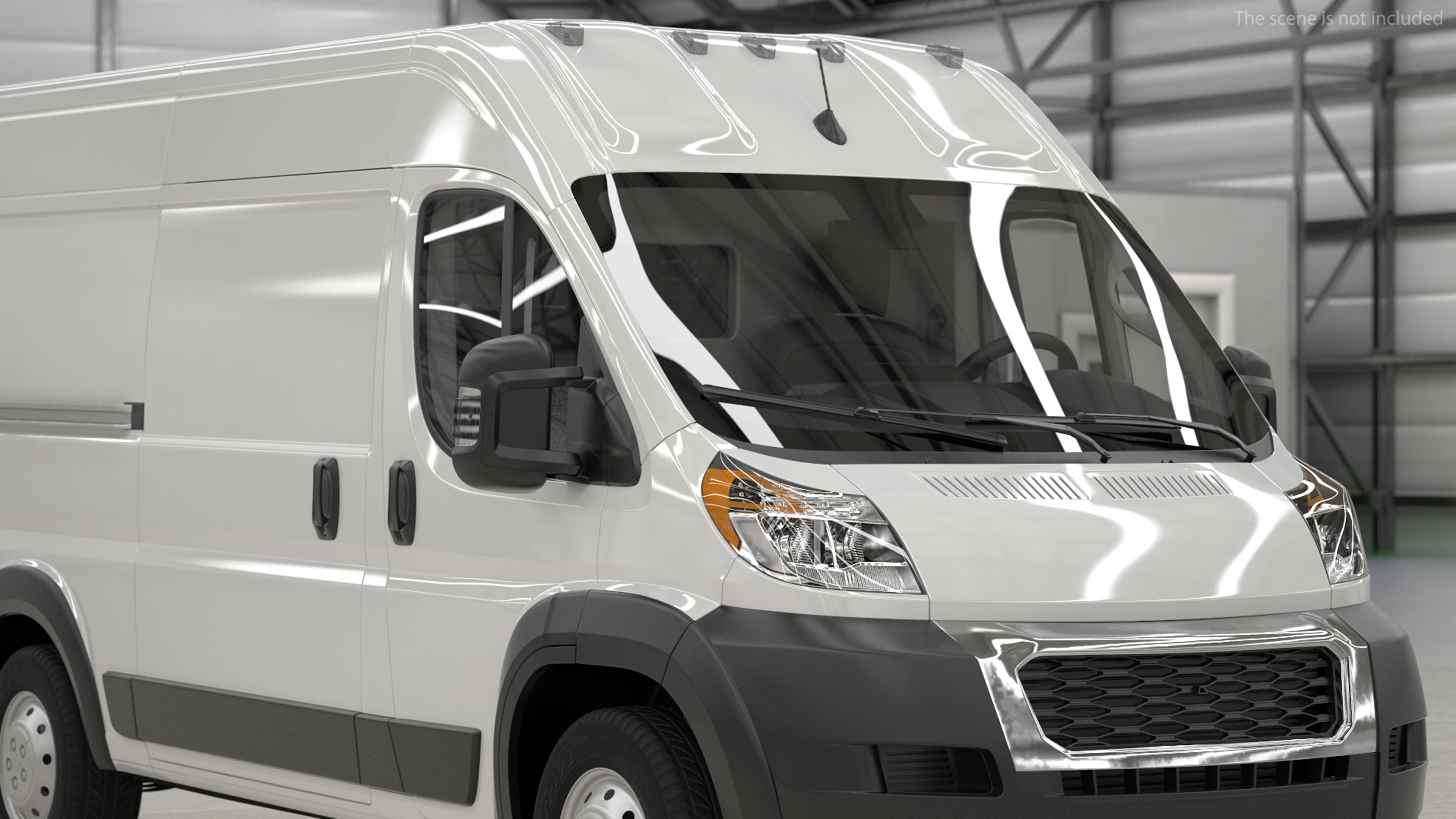 3D 2022 Commercial Van 136 Generic