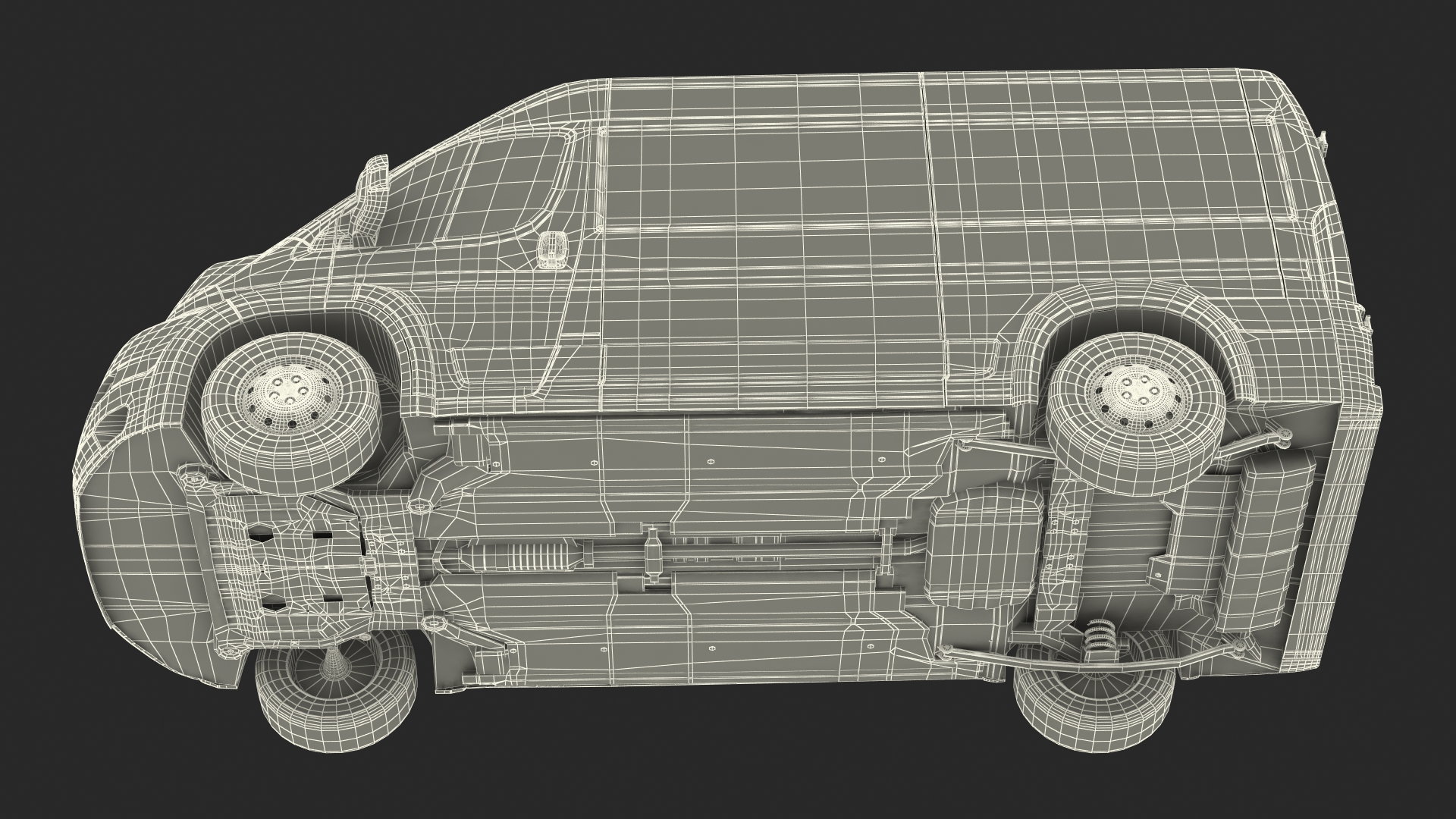 3D 2022 Commercial Van 136 Generic