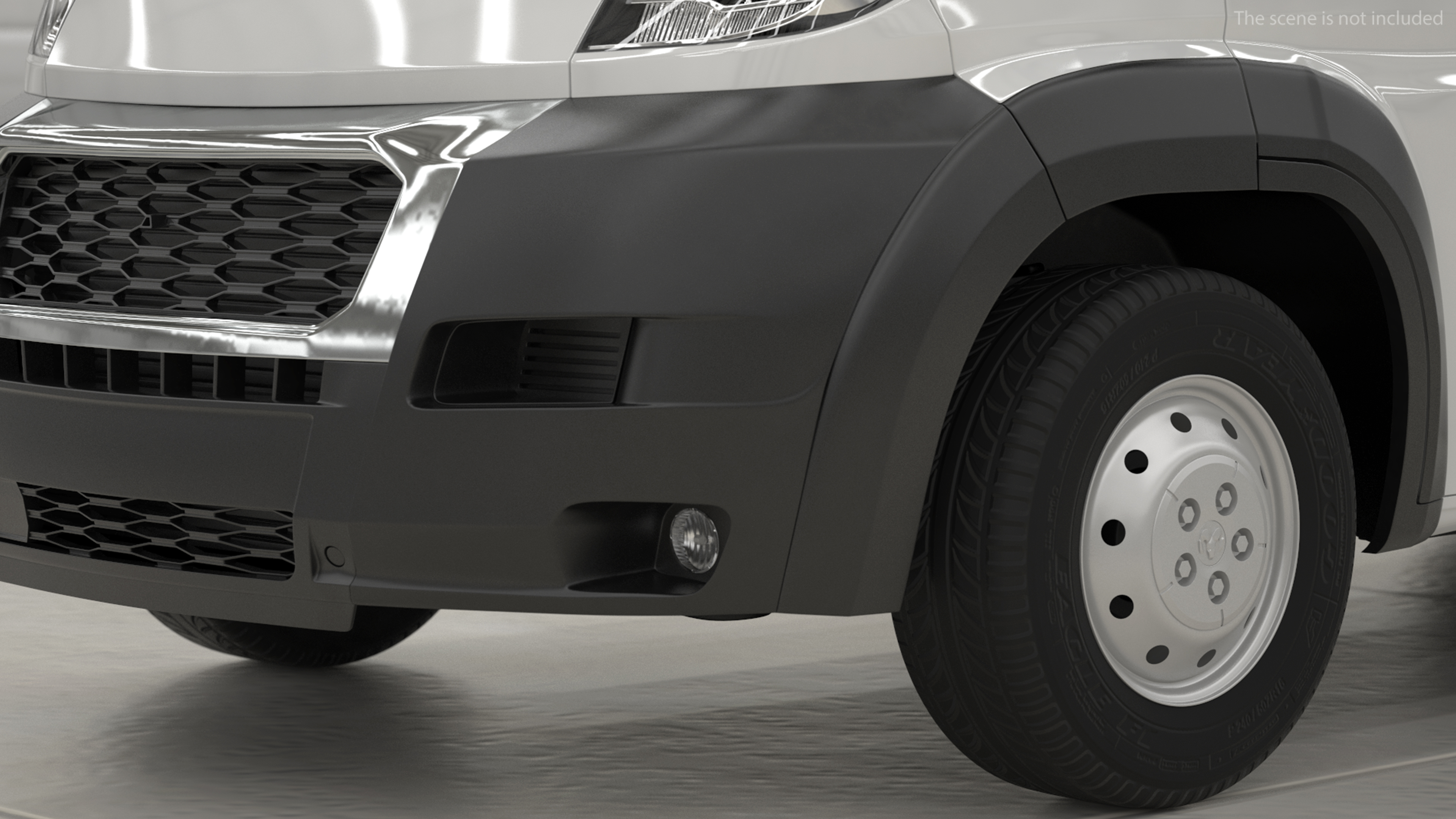 3D 2022 Commercial Van 136 Generic