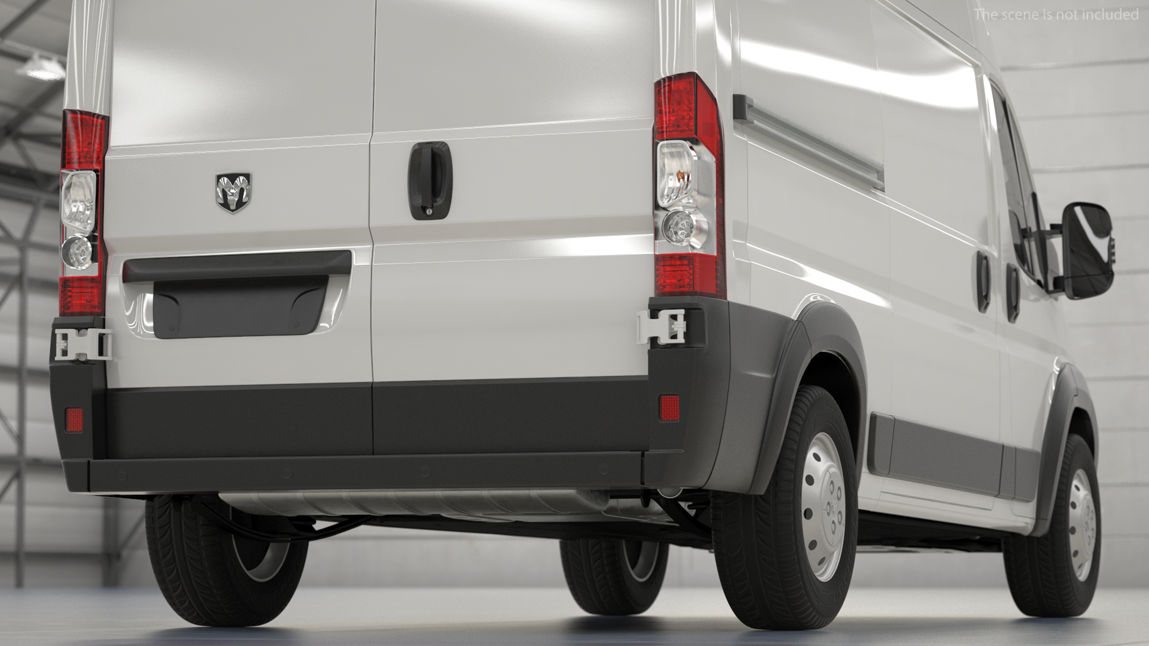3D 2022 Commercial Van 136 Generic